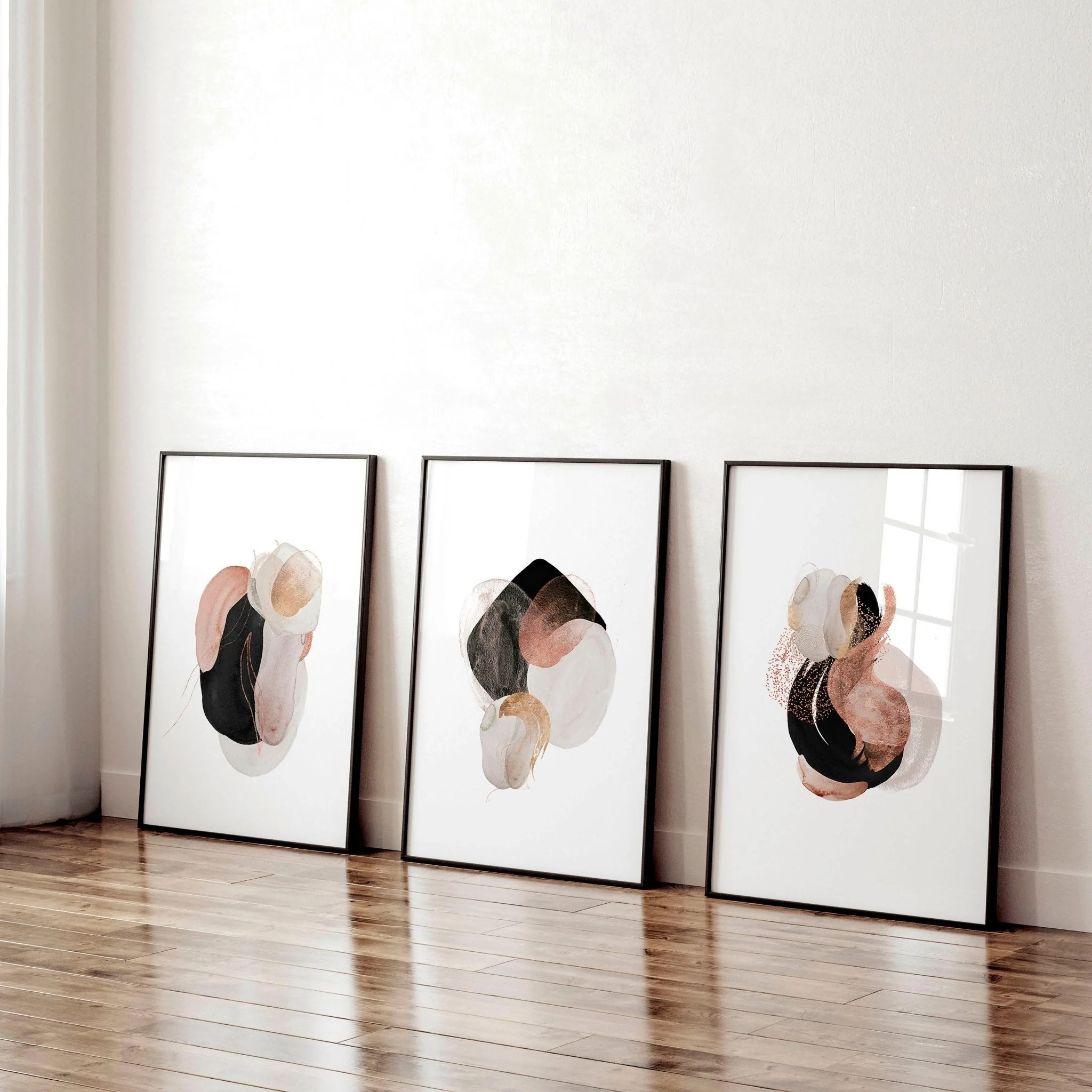 Modern print art | set of 3 wall art prints - Image 3