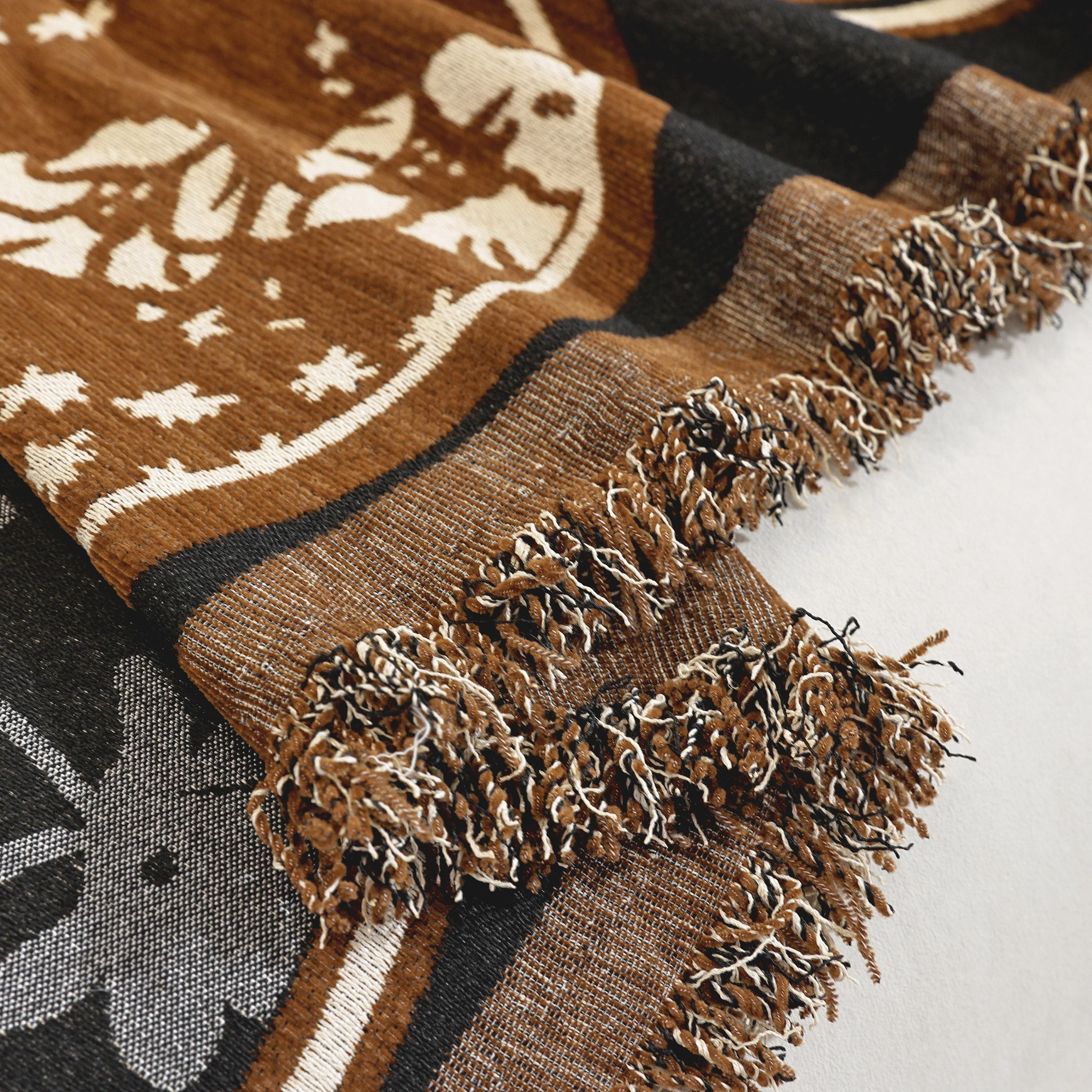 Modern Retro Sofa Throw - Decorative, Washable Chenille Blanket & Couch Protector - Image 46