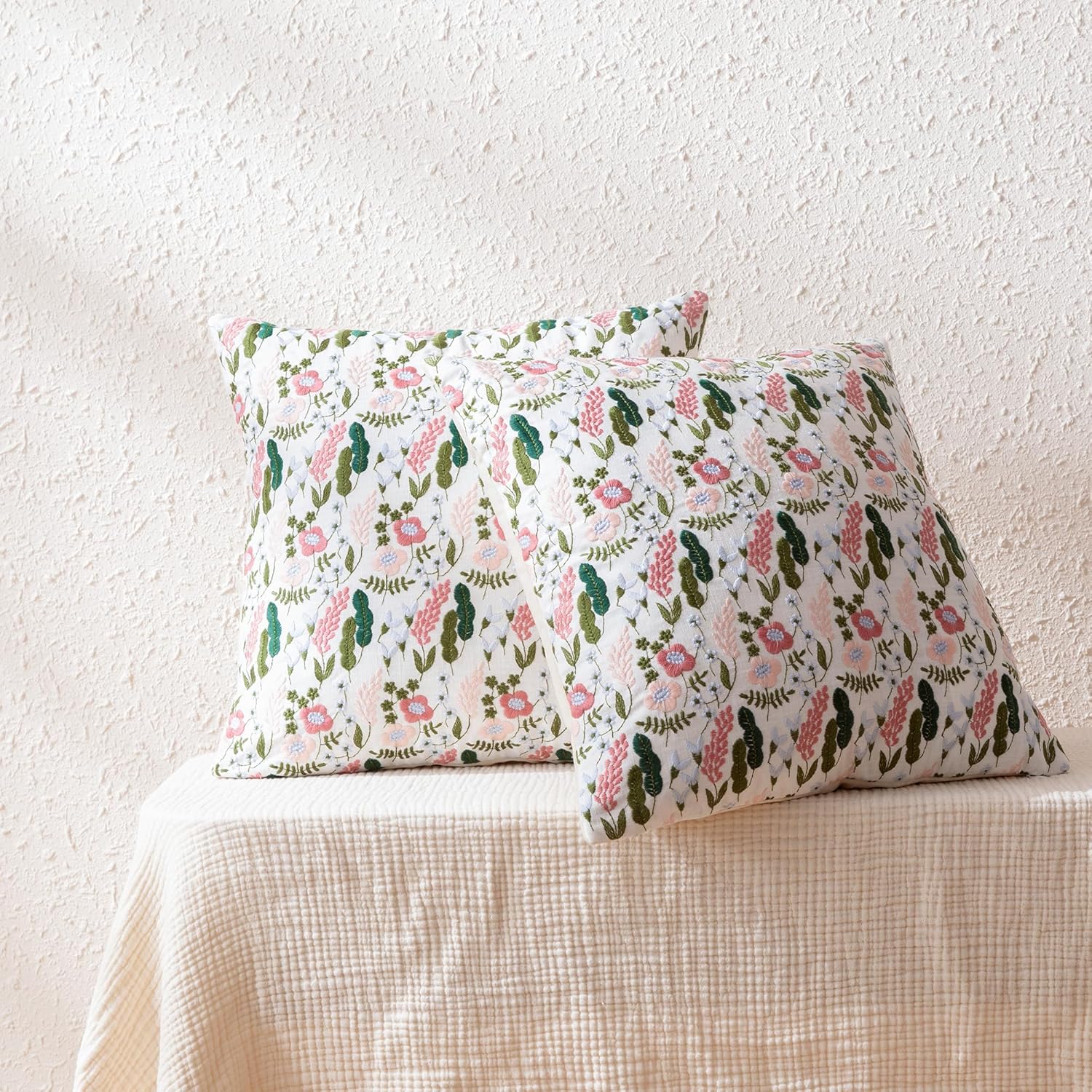 Modern Rustic Farmhouse Style Throw Pillow Covers - Image 6