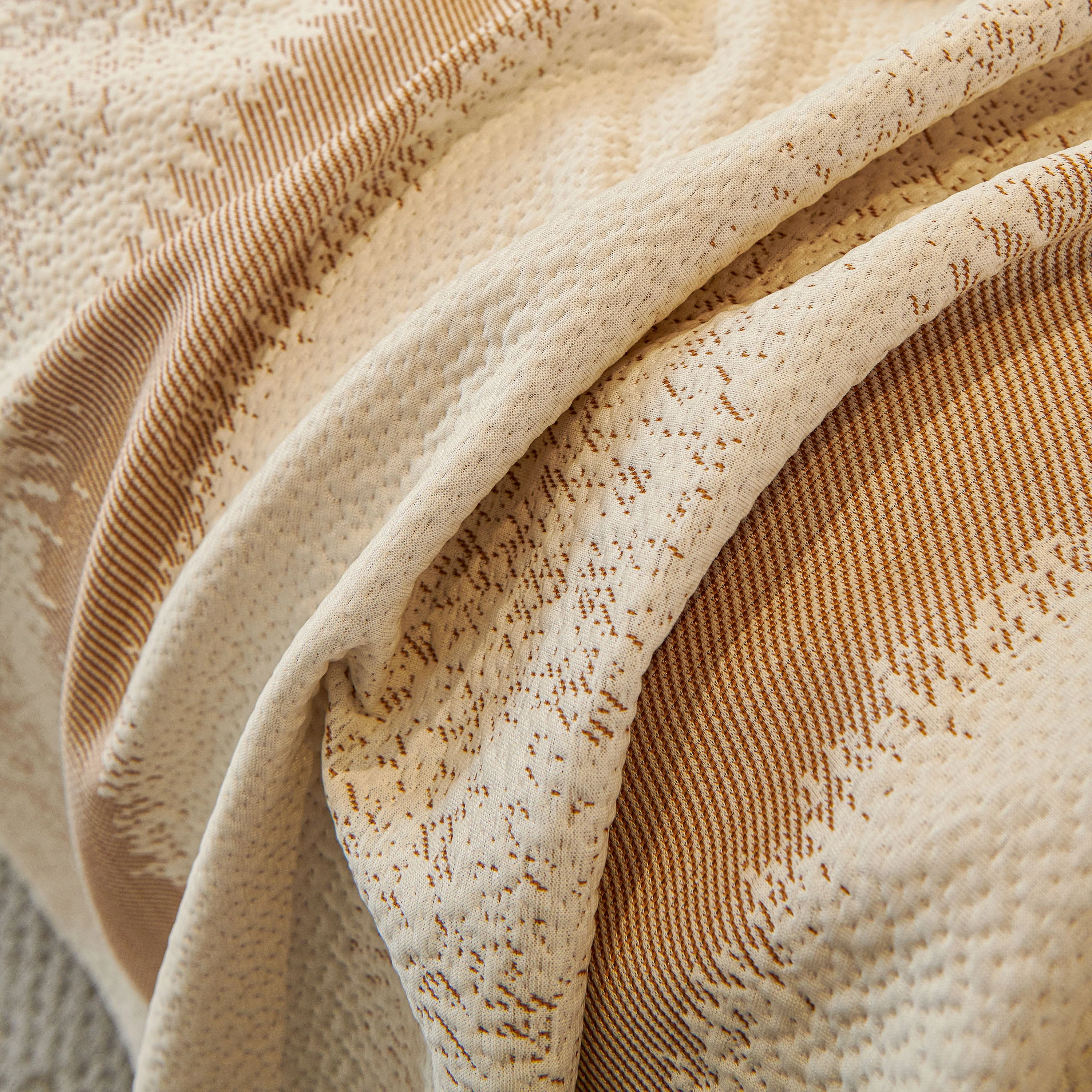 Modern Striped Sofa Throw Blanket, Lightweight Couch Cover for Summer Seating - Image 33