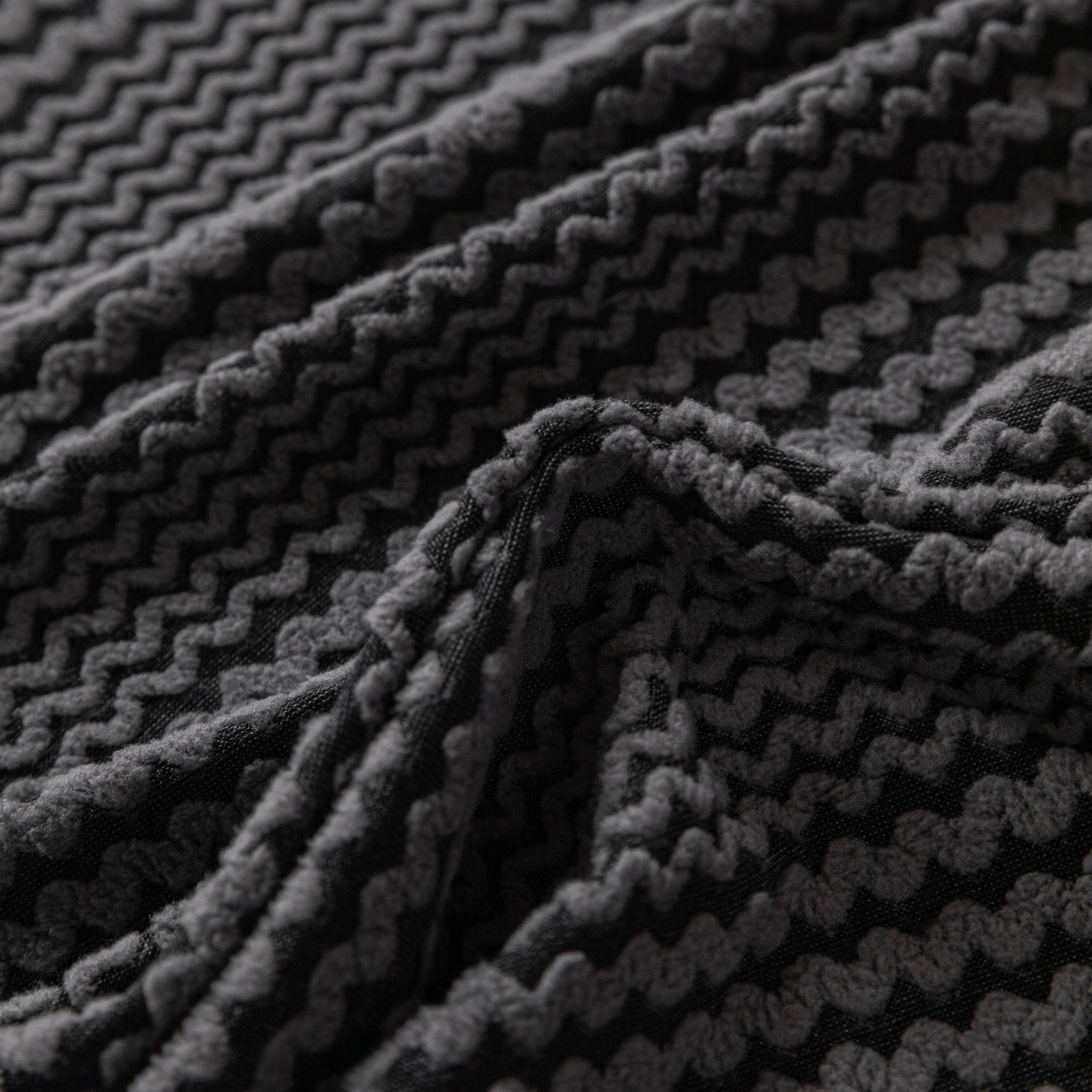 Modern Textured Stretch Sofa Cover, Plush Fleece Sofa Slipcover with 3D Stripe Texture - Image 61
