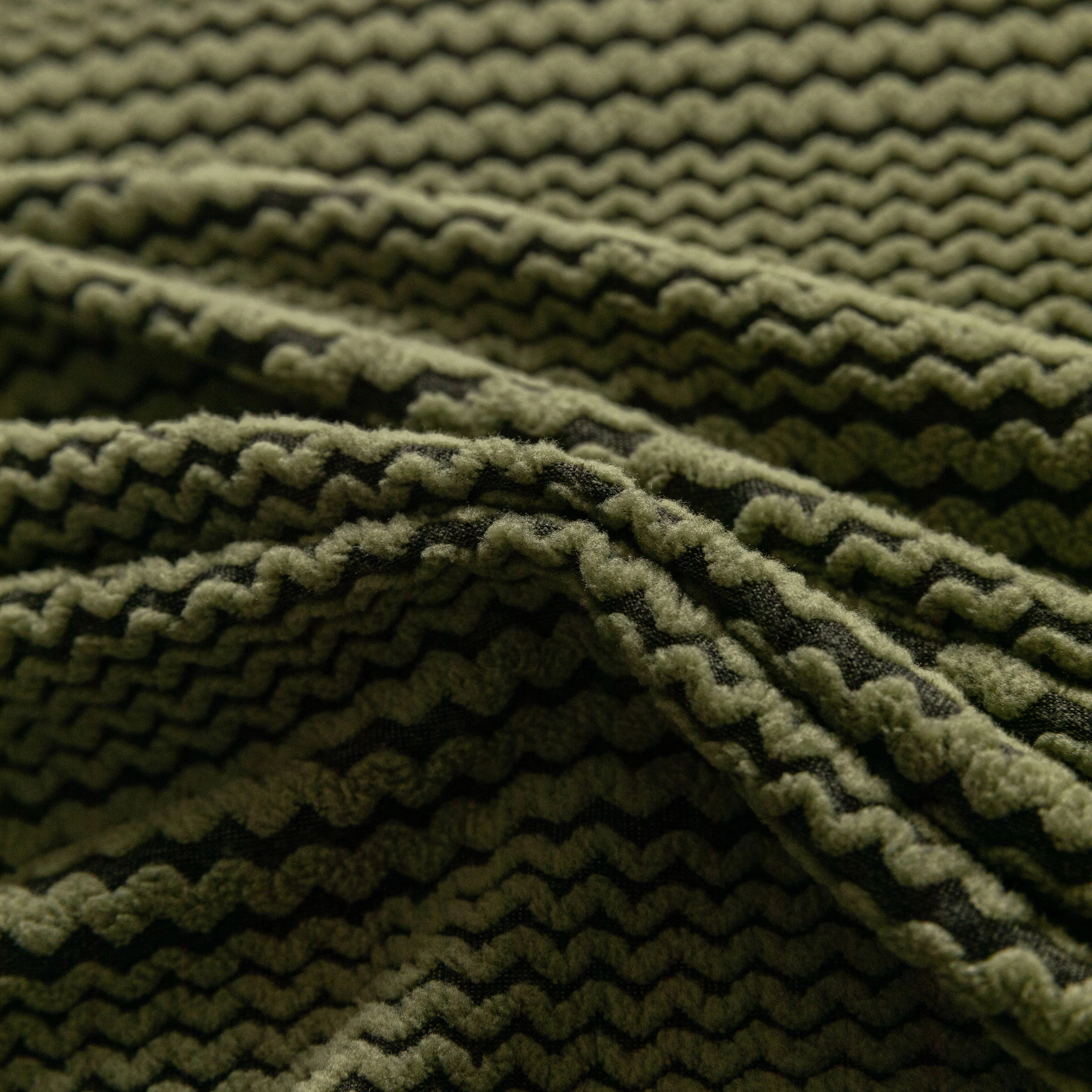 Modern Textured Stretch Sofa Cover, Plush Fleece Sofa Slipcover with 3D Stripe Texture - Image 83