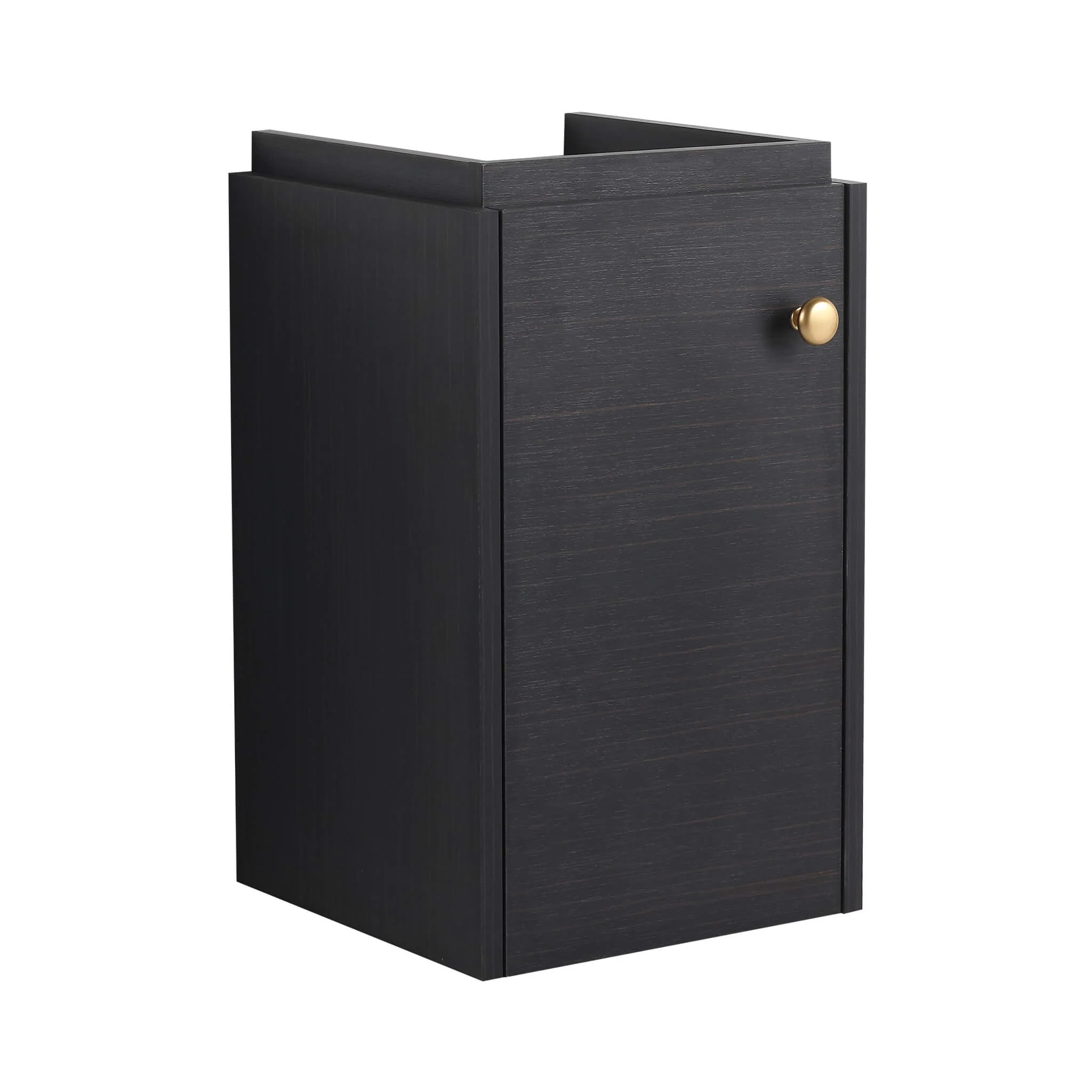 Nuvia Modern Wall-Mounted Bathroom Vanity With Ceramic Sink And Soft Close Door (SAK05214) - Image 13