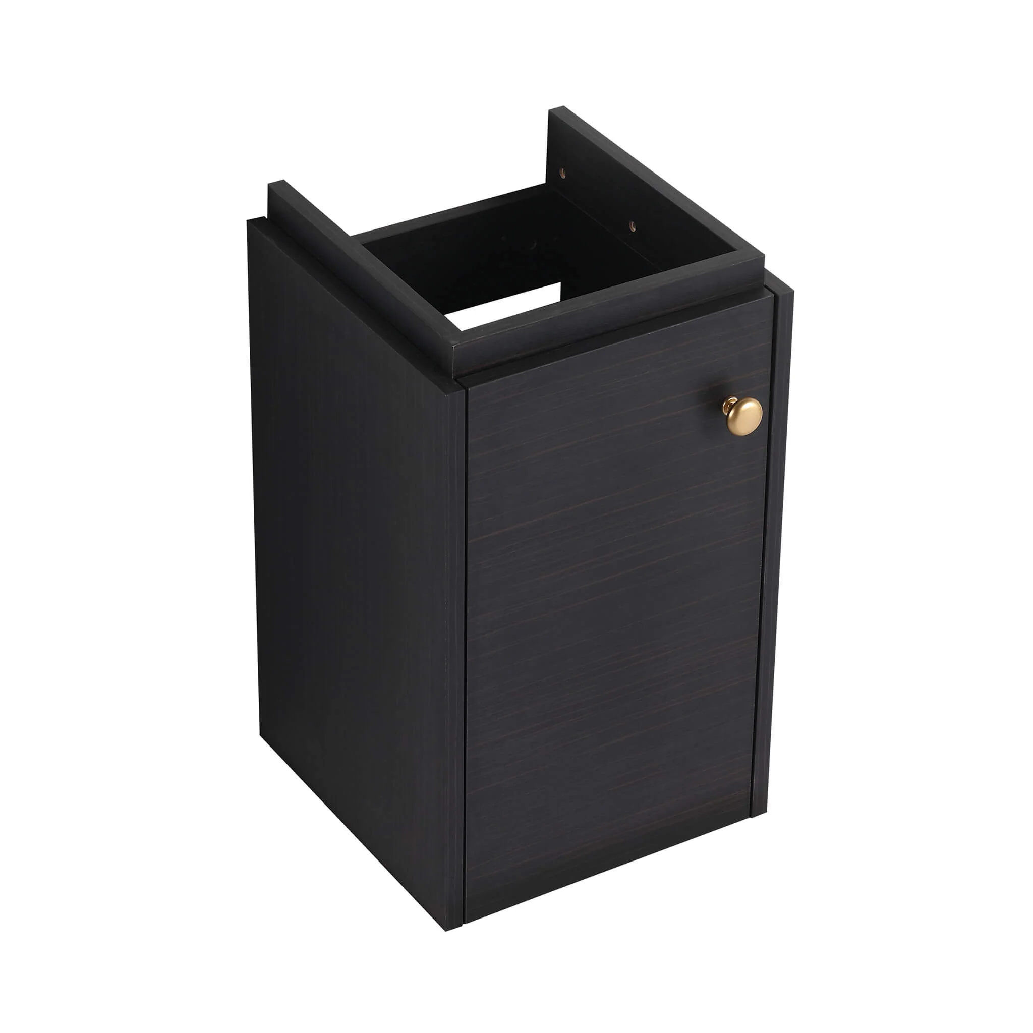 Nuvia Modern Wall-Mounted Bathroom Vanity With Ceramic Sink And Soft Close Door (SAK05214) - Image 14