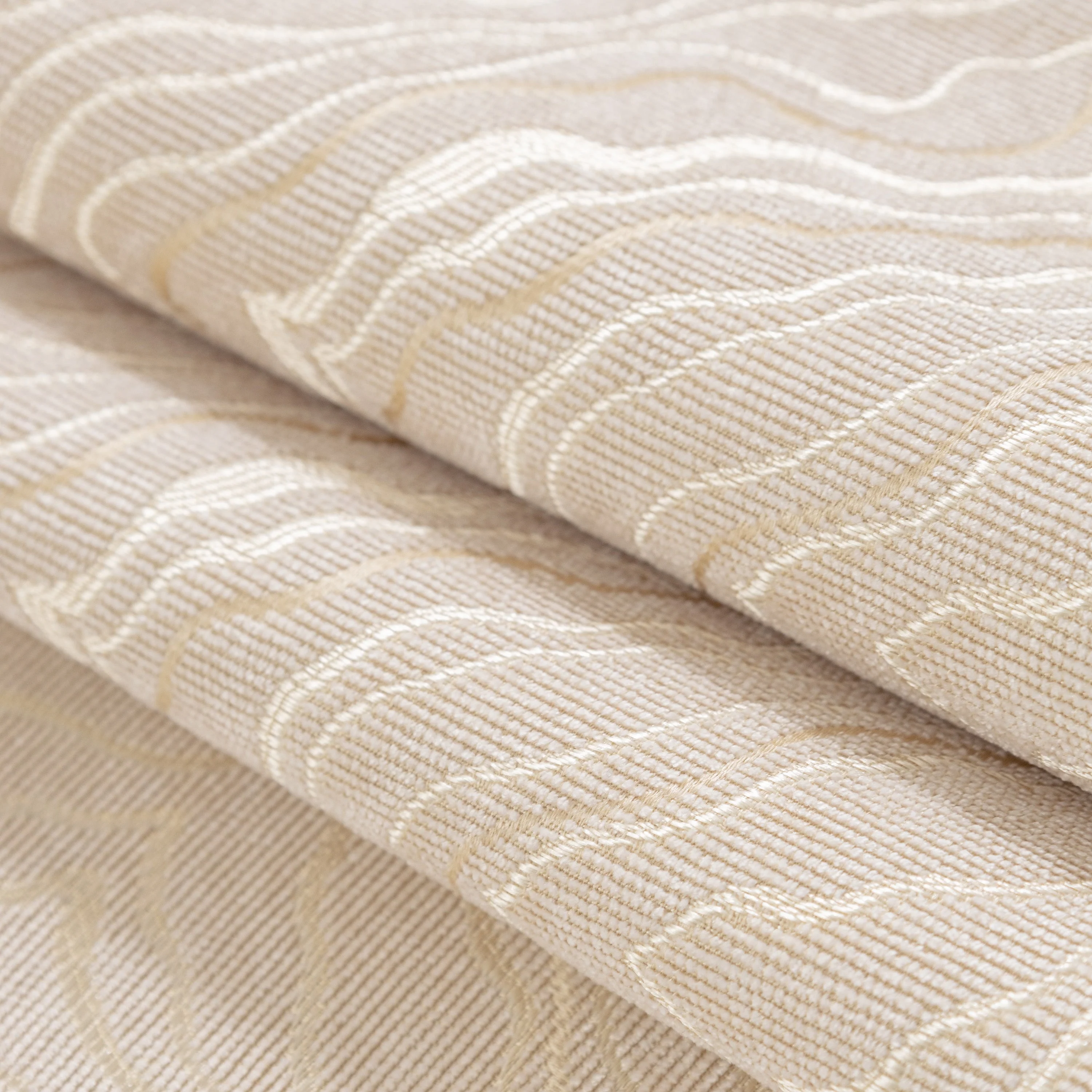 Modular Sofa Cover for Sectionals, Gold Striped Non-Slip Couch Protector - Image 5