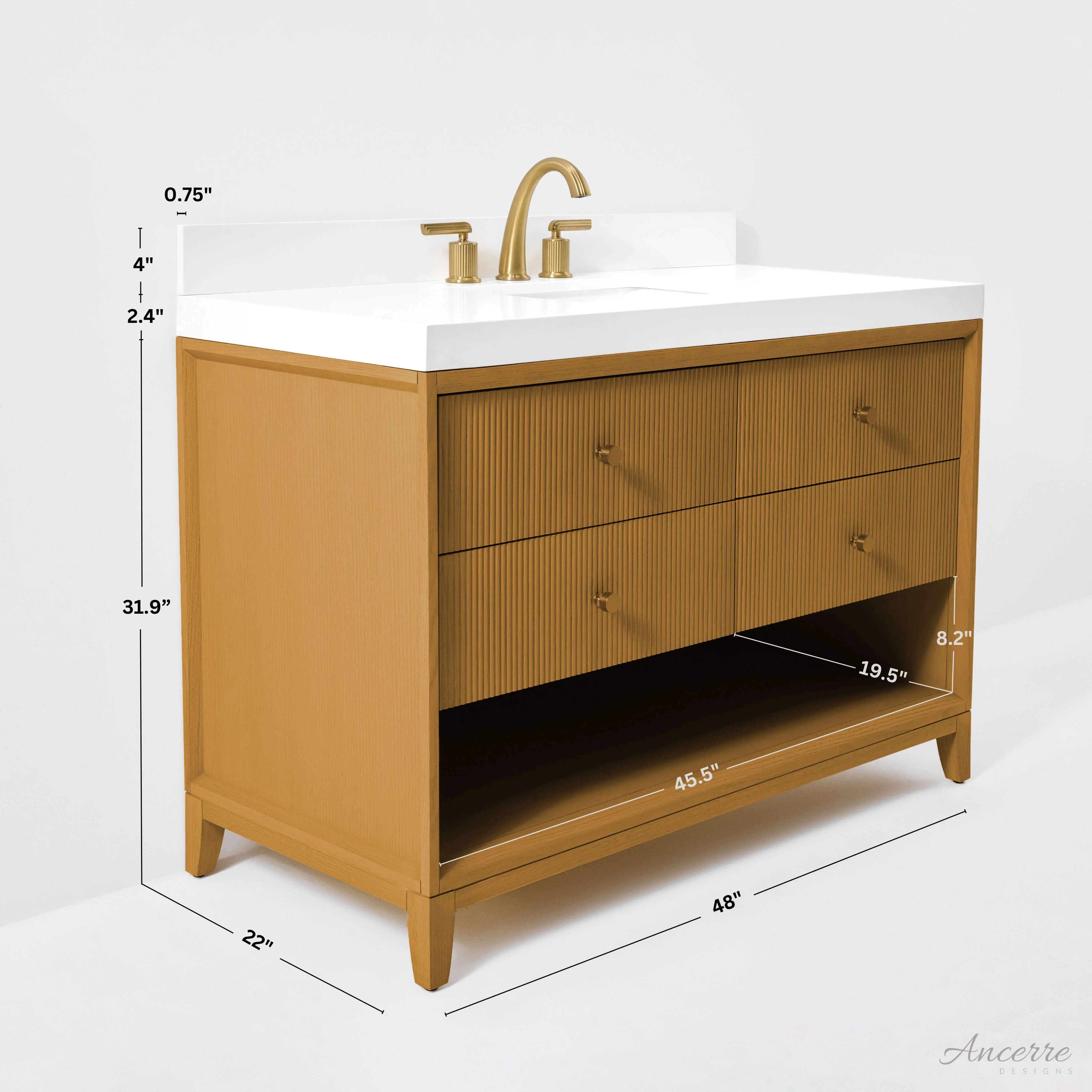 Momo Bathroom Vanity Collection in Sienna Finish - Image 20