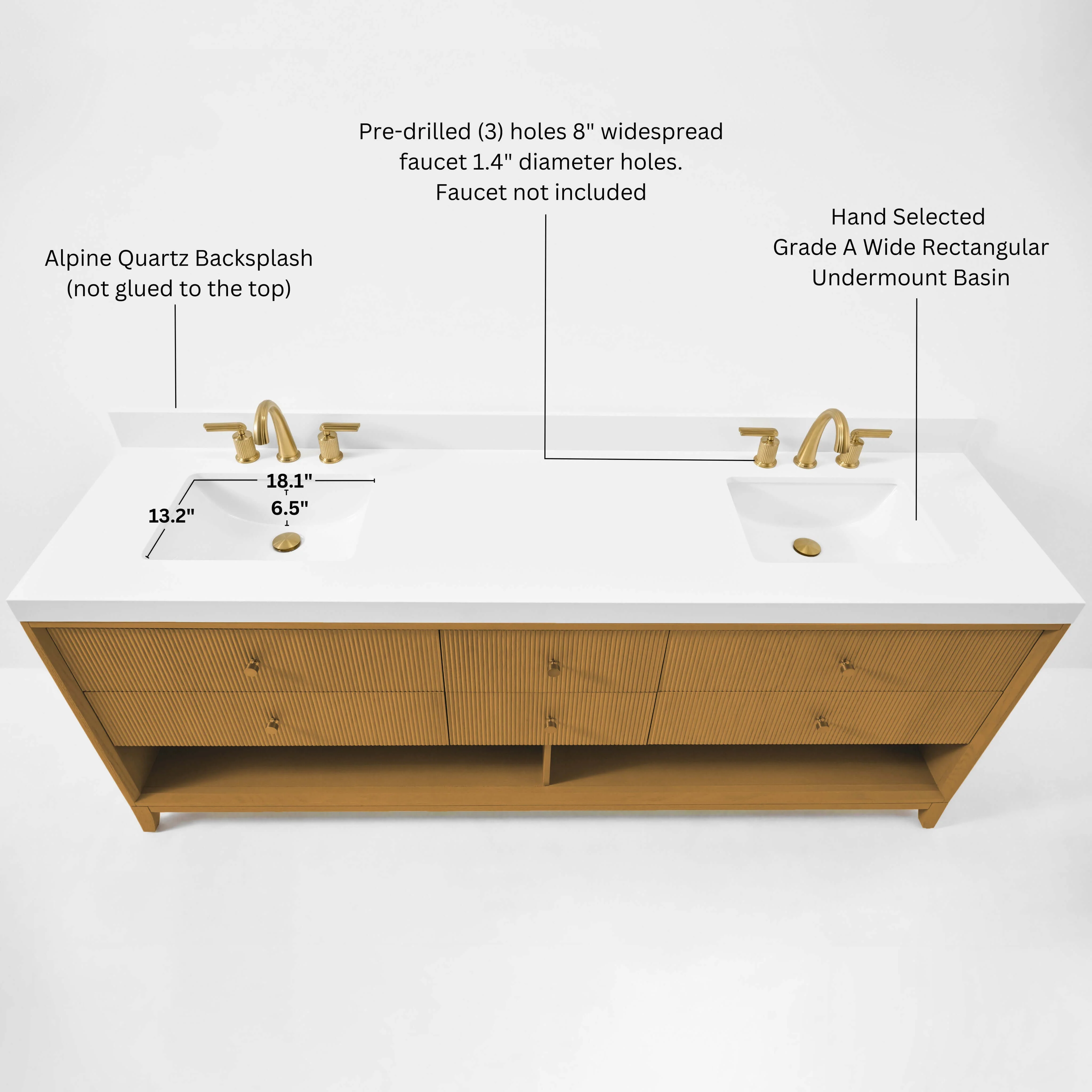 Momo Bathroom Vanity Collection in Sienna Finish - Image 38