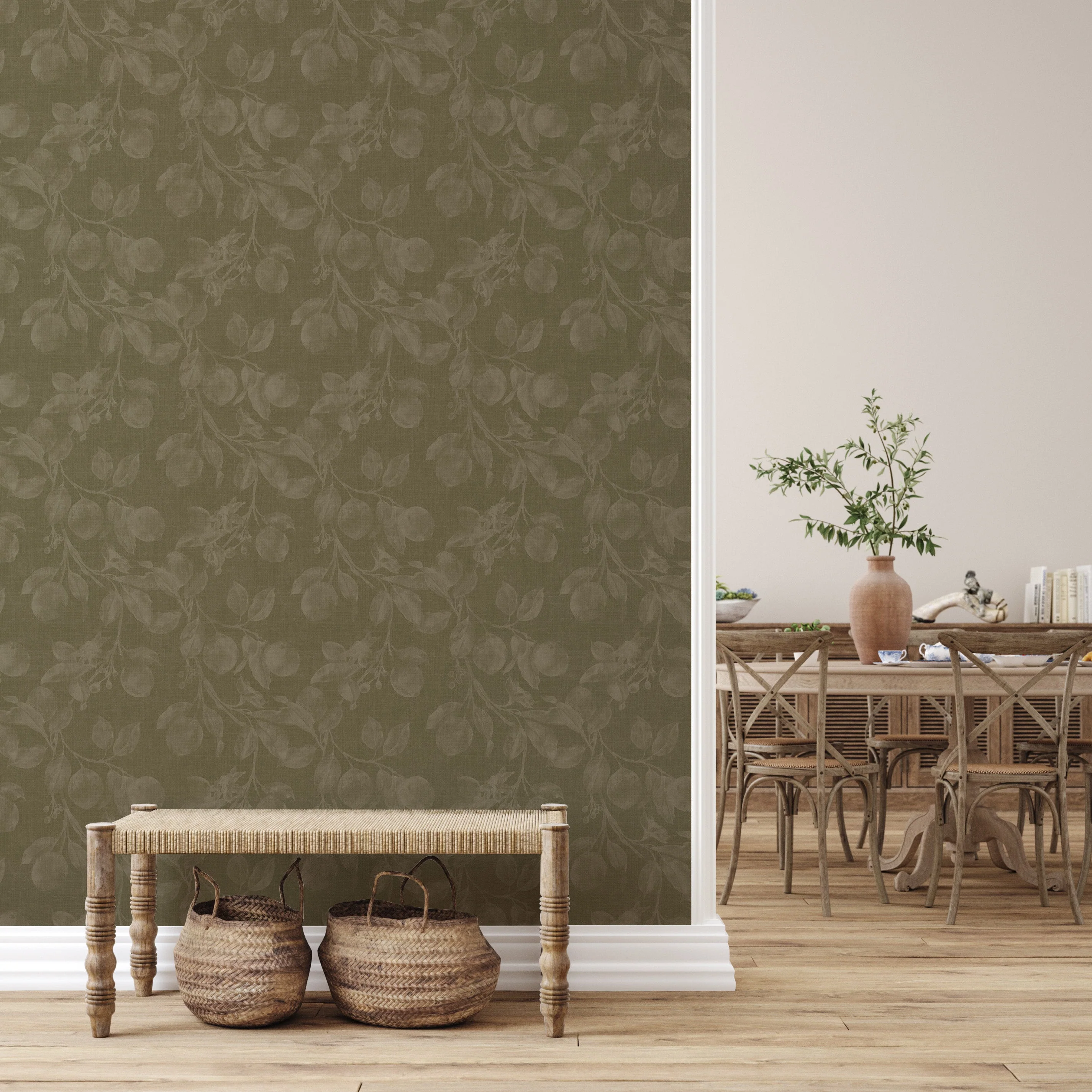 Monica's Orchard Wallpaper by Safari Natalia x Taddy Mikelaites - Image 13