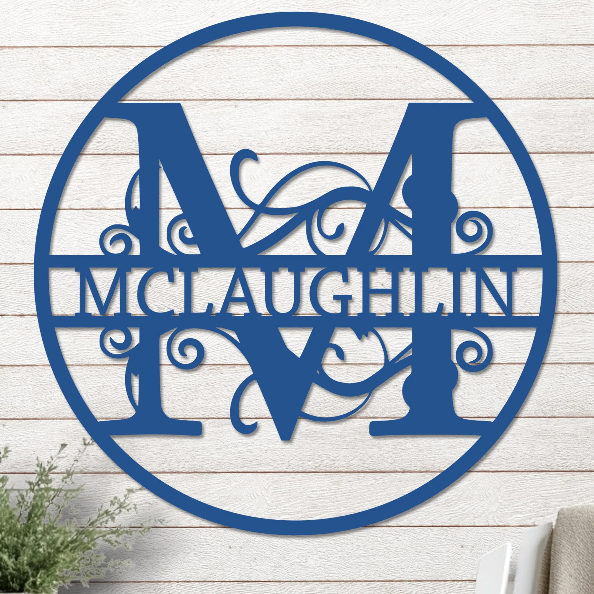 Monogram in Circle Sign - Image 9