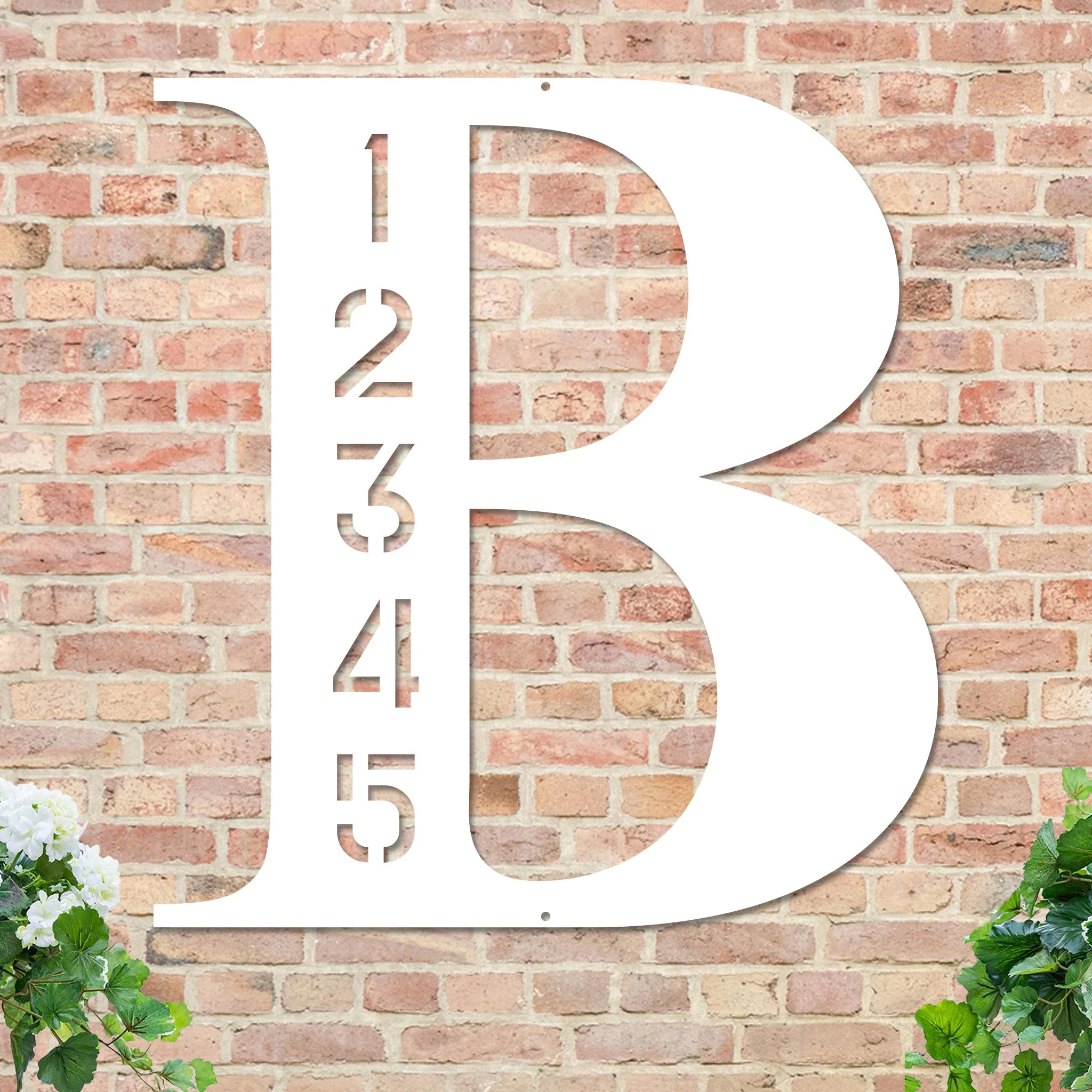 Monogram w Address Sign - Image 11