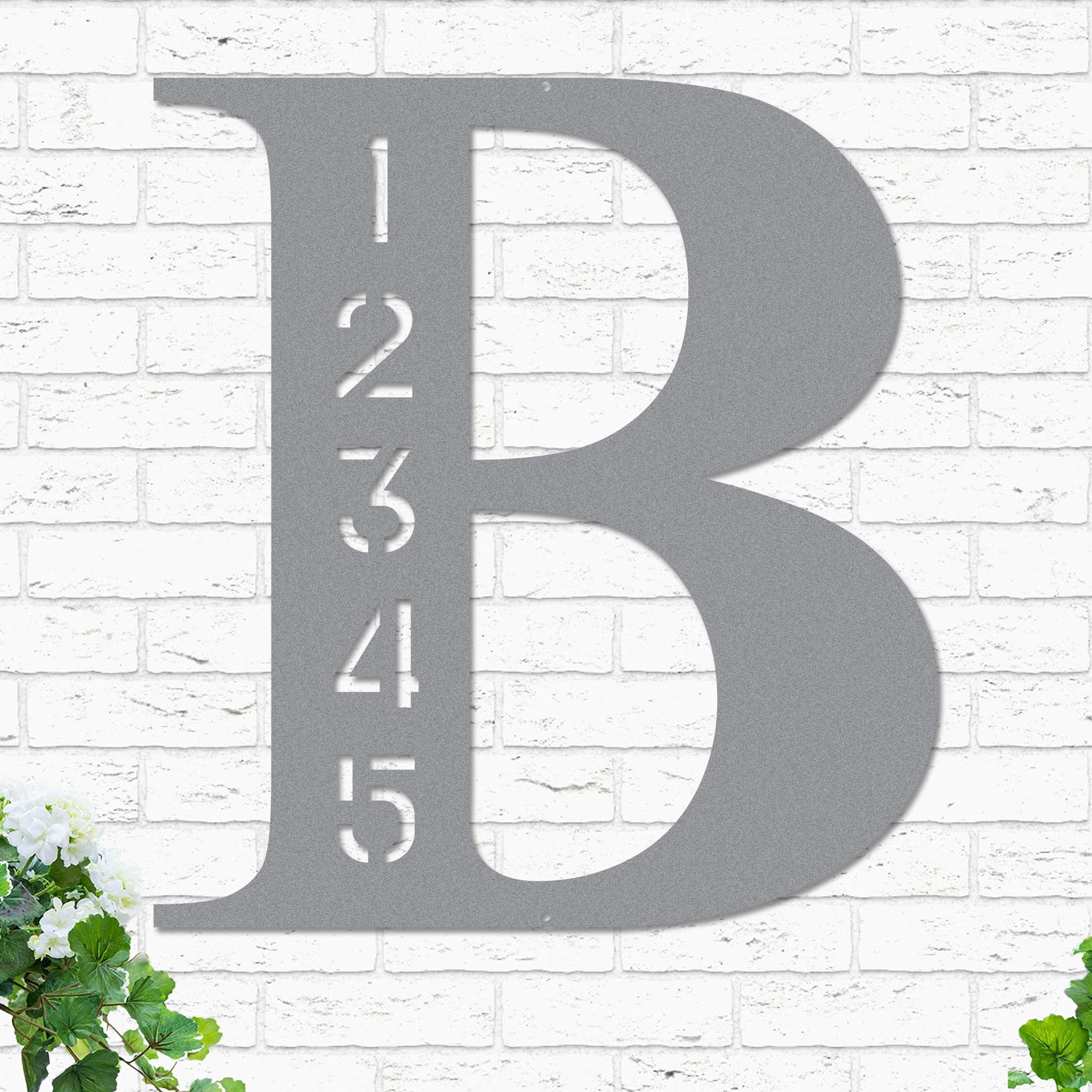 Monogram w Address Sign - Image 4