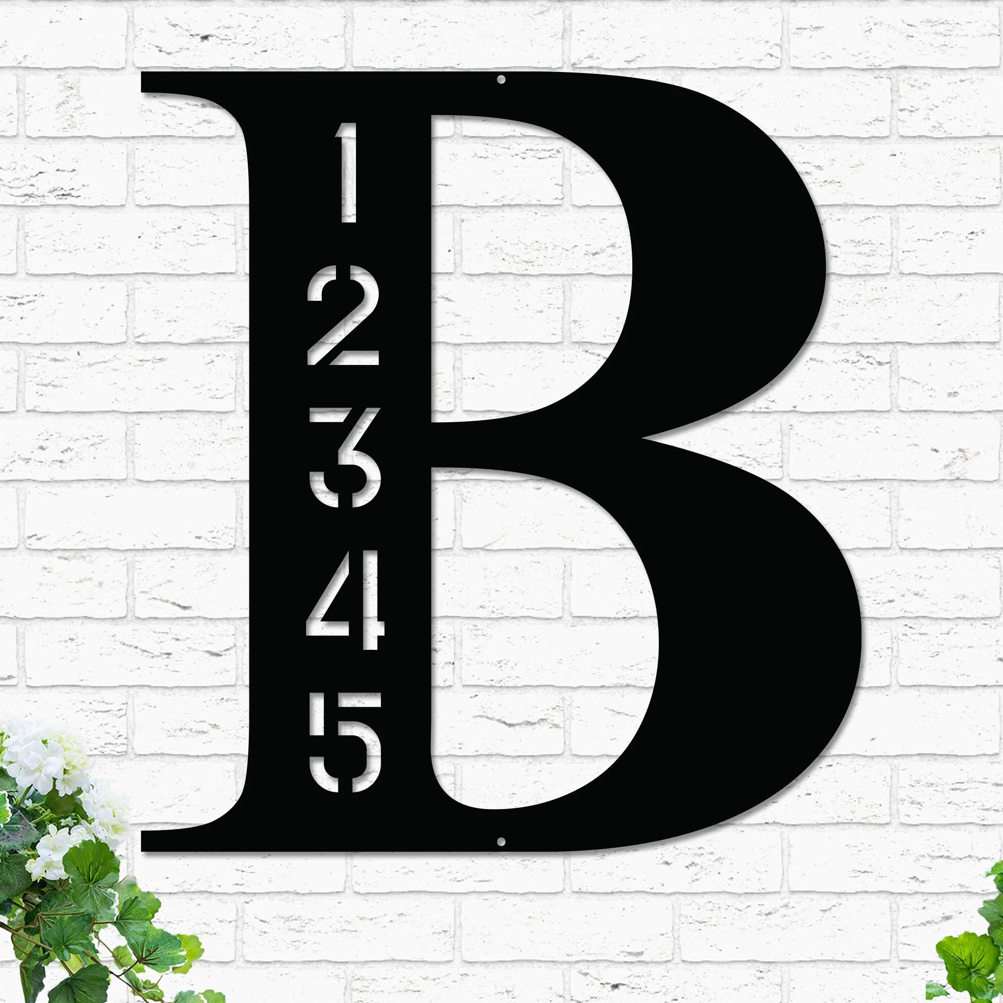 Monogram w Address Sign - Image 6