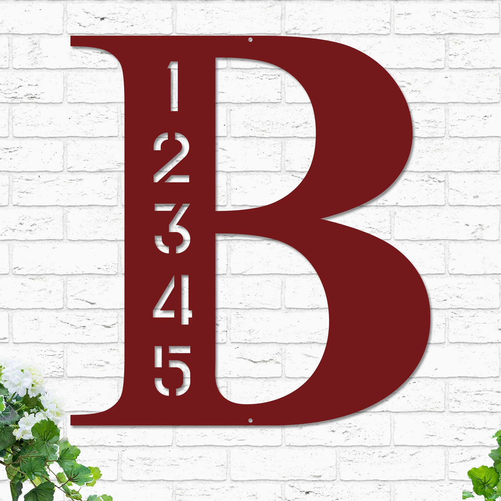 Monogram w Address Sign - Image 7