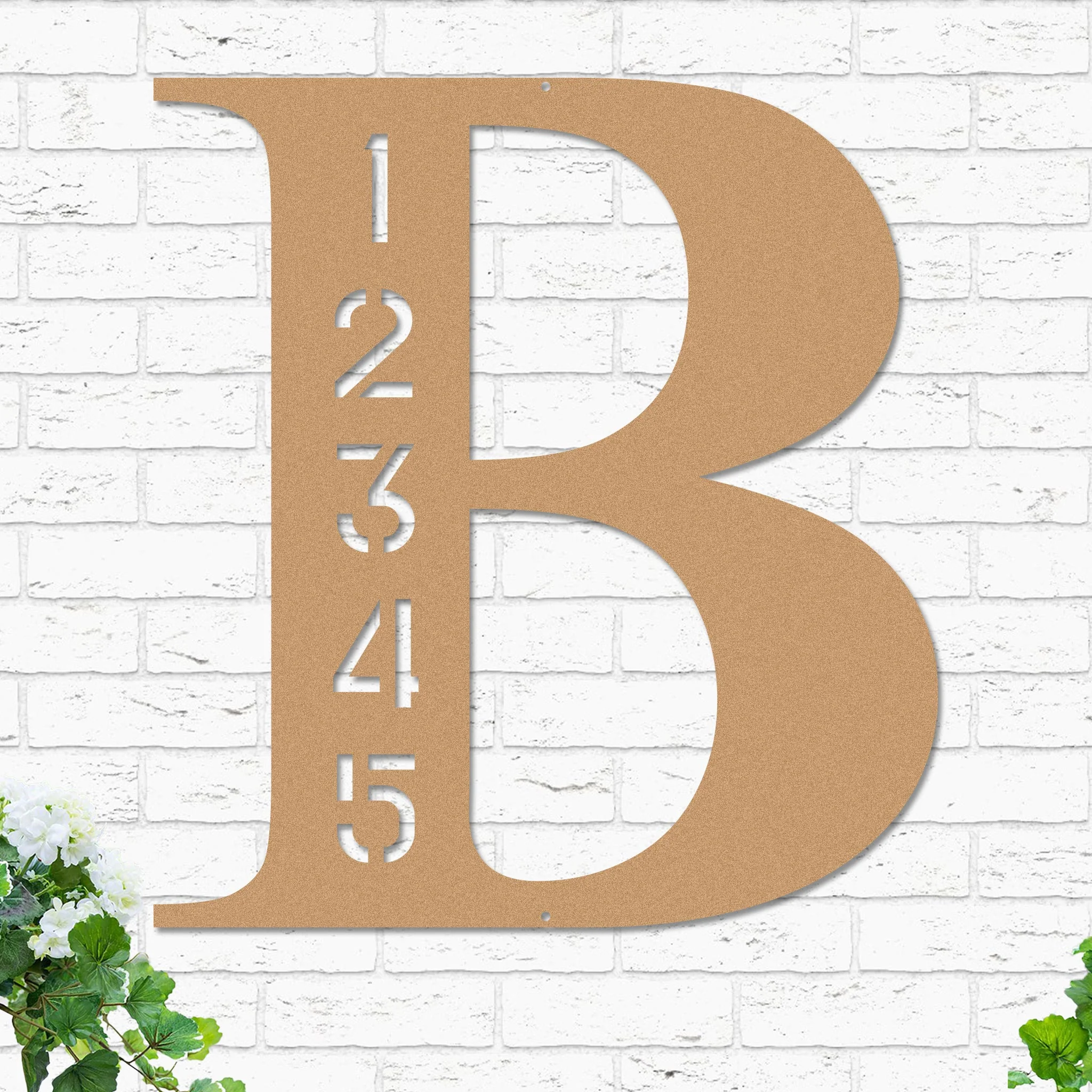 Monogram w Address Sign - Image 8