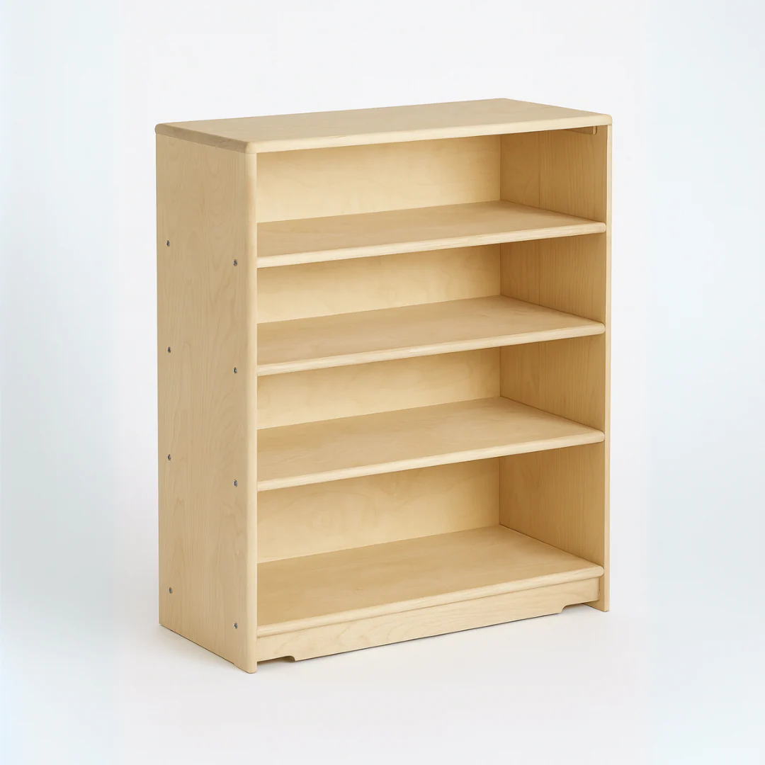 Montessori Classroom Shelf - 3' x 40" - Closed Back - Image 7