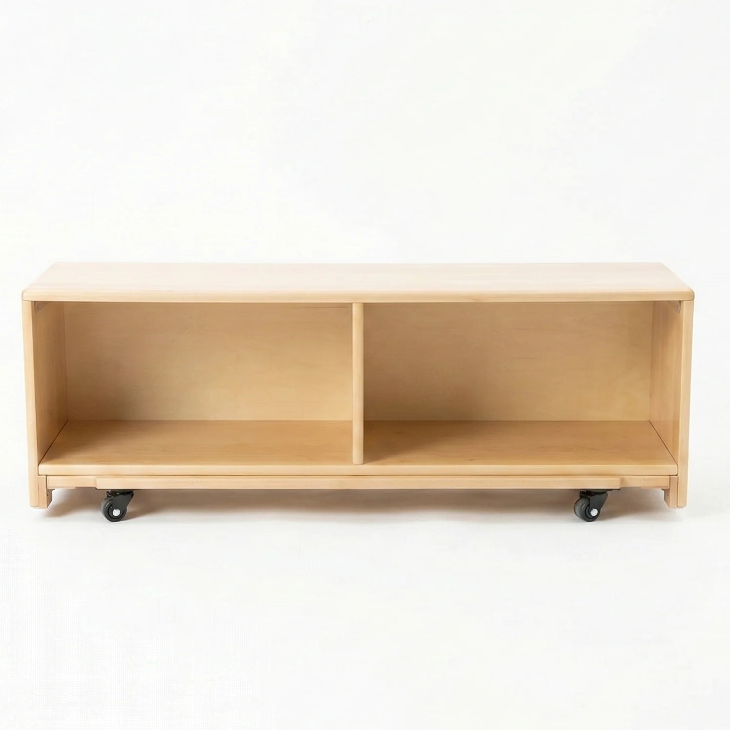 Montessori Classroom Shelf - 4' x 16" - Closed Back - Image 2