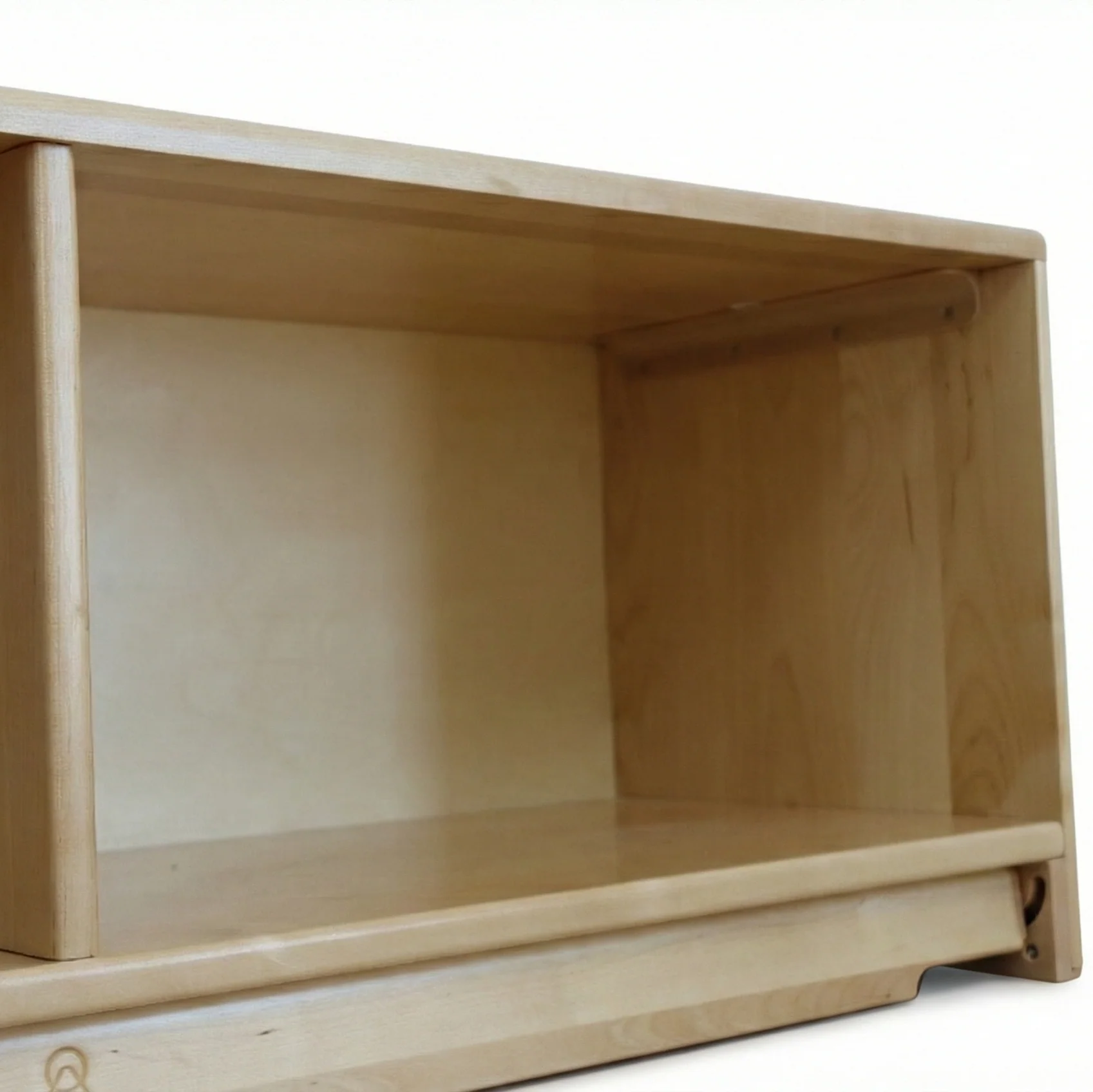 Montessori Classroom Shelf - 4' x 16" - Closed Back - Image 6