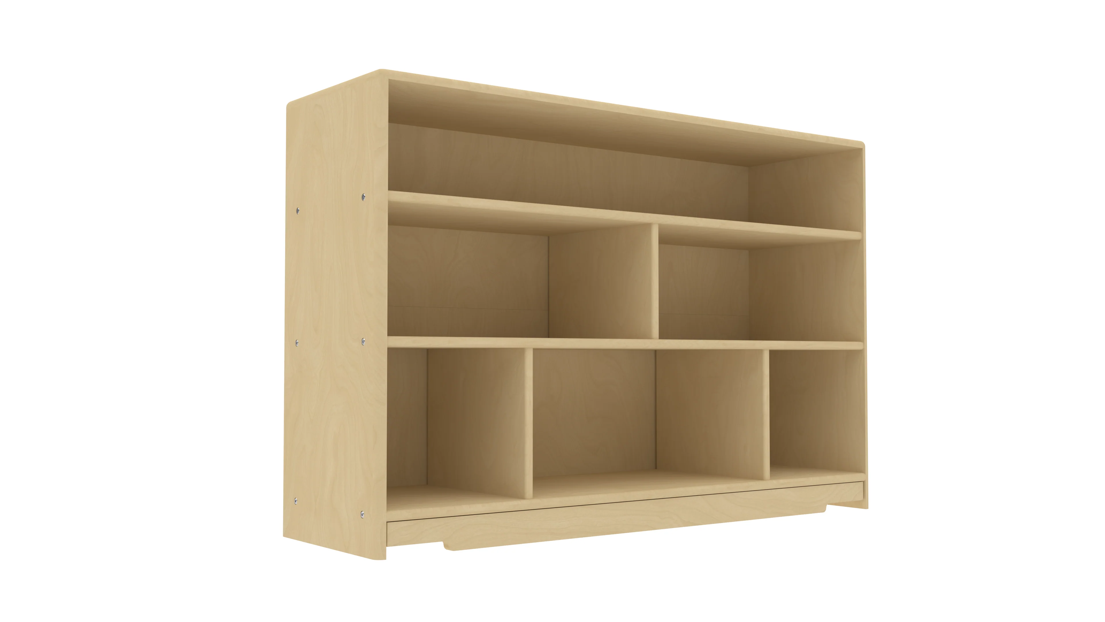 Montessori Classroom Shelf - 4' x 32" - Closed Back - Image 10
