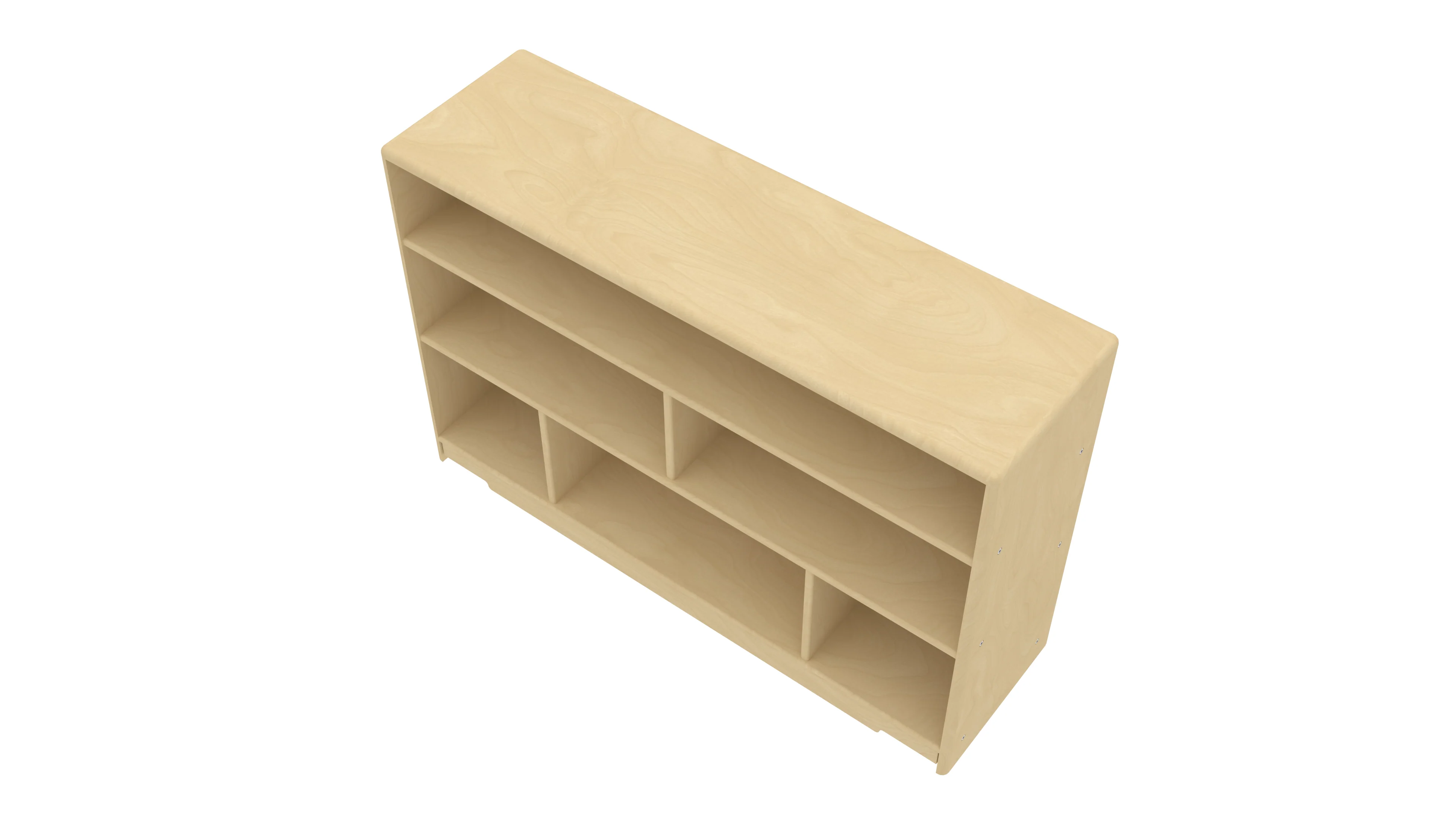Montessori Classroom Shelf - 4' x 32" - Closed Back - Image 8