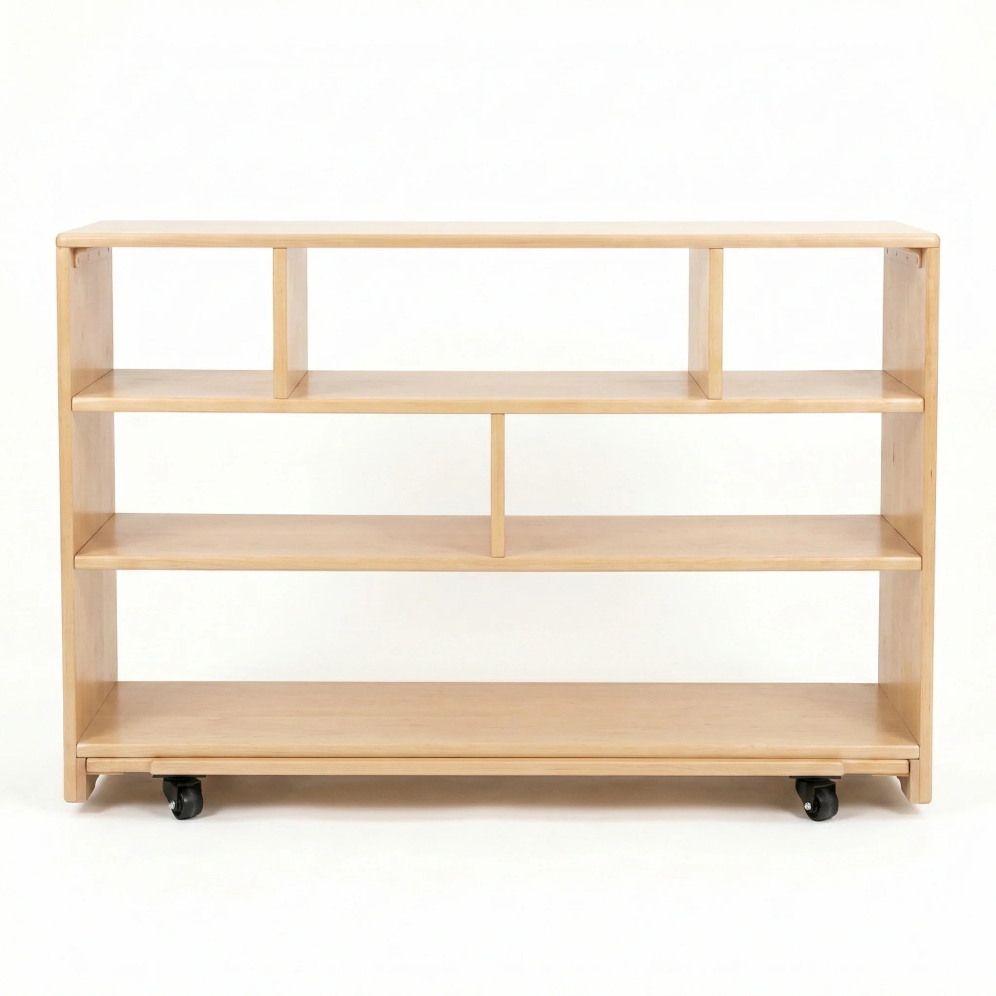 Montessori Classroom Shelf - 4' x 32" - Open Back - Image 2