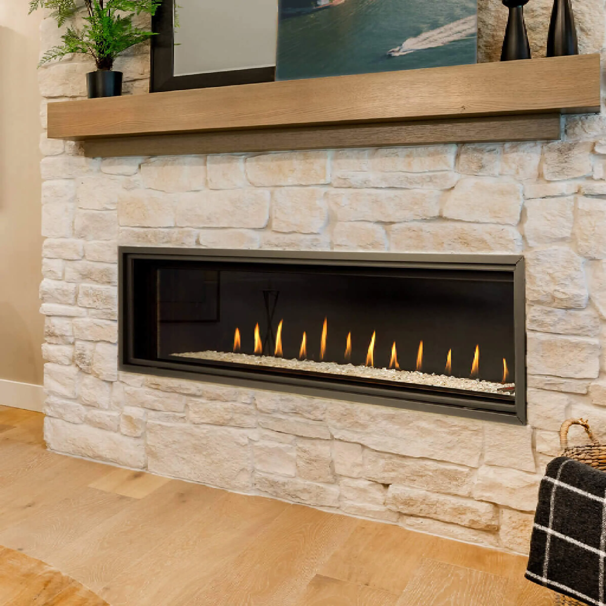 Montigo DelRay Linear Direct Vent Natural Gas Fireplace [DRL36/48/6013NI] (SAK31245) - Image 9