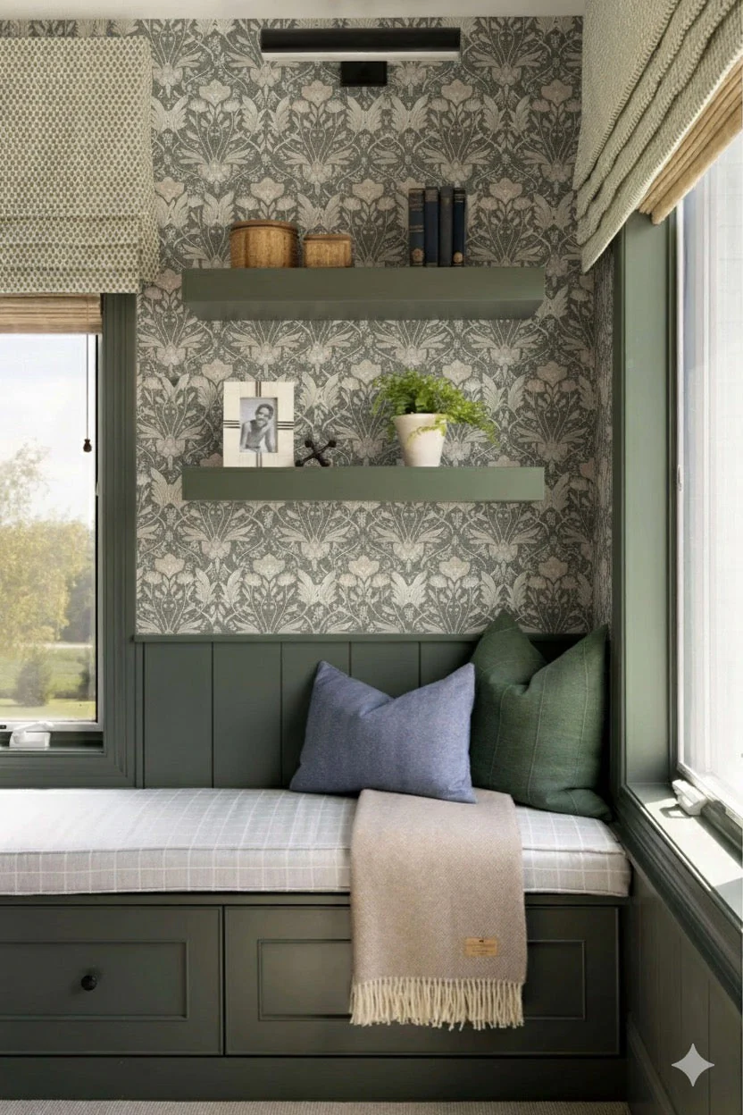 Morris Wallpaper by Aynsley Ovard x Bloomery Decor - Image 2
