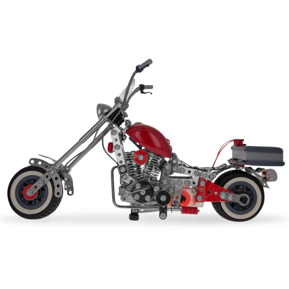 Motorcycle Bike Chopper Construction Model Kit (940 Pieces) - Image 2