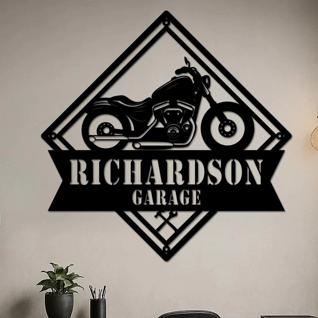Motorcycle Garage Sign - Image 2