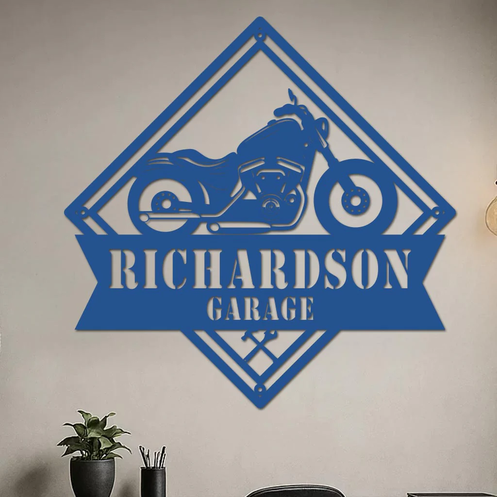 Motorcycle Garage Sign - Image 9