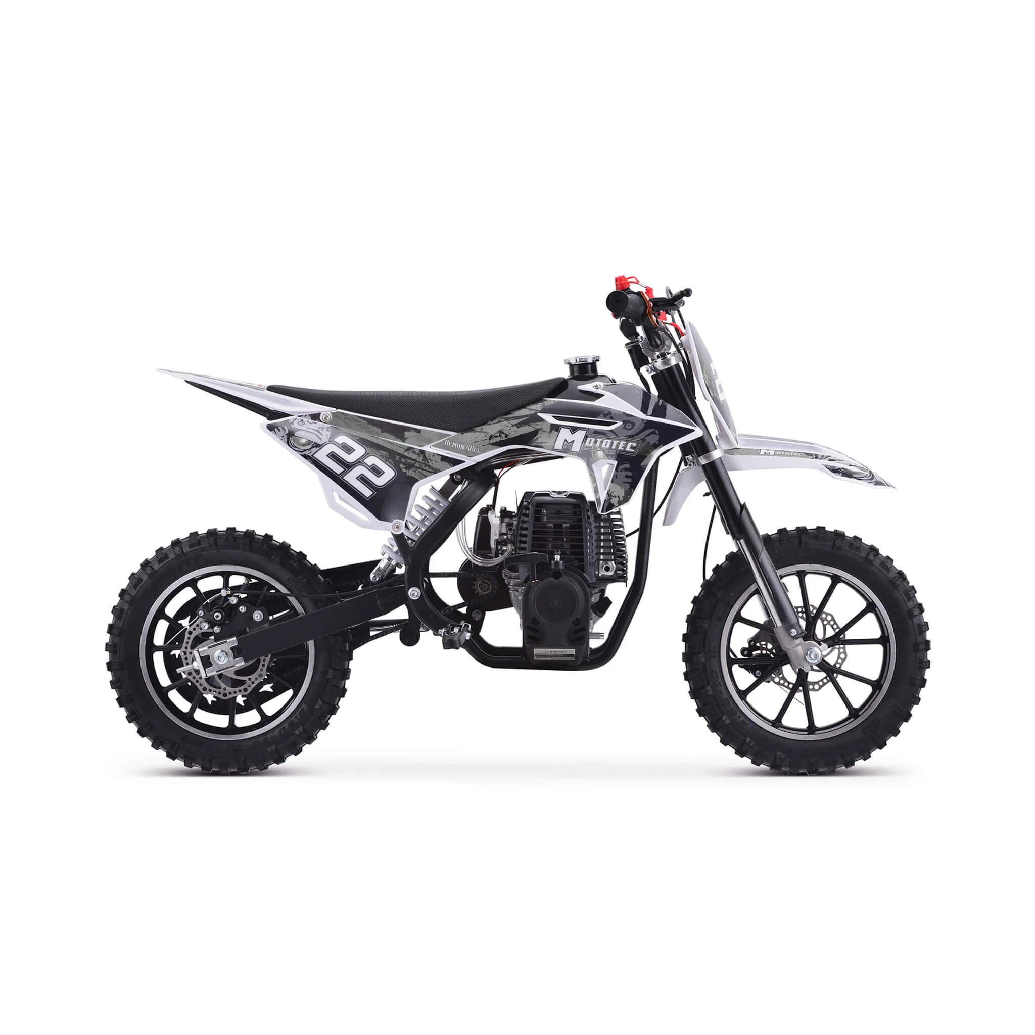 MotoTec Demon 40CC 4-Stroke Kids Gas Dirt Bike (SAK34729) - Image 10