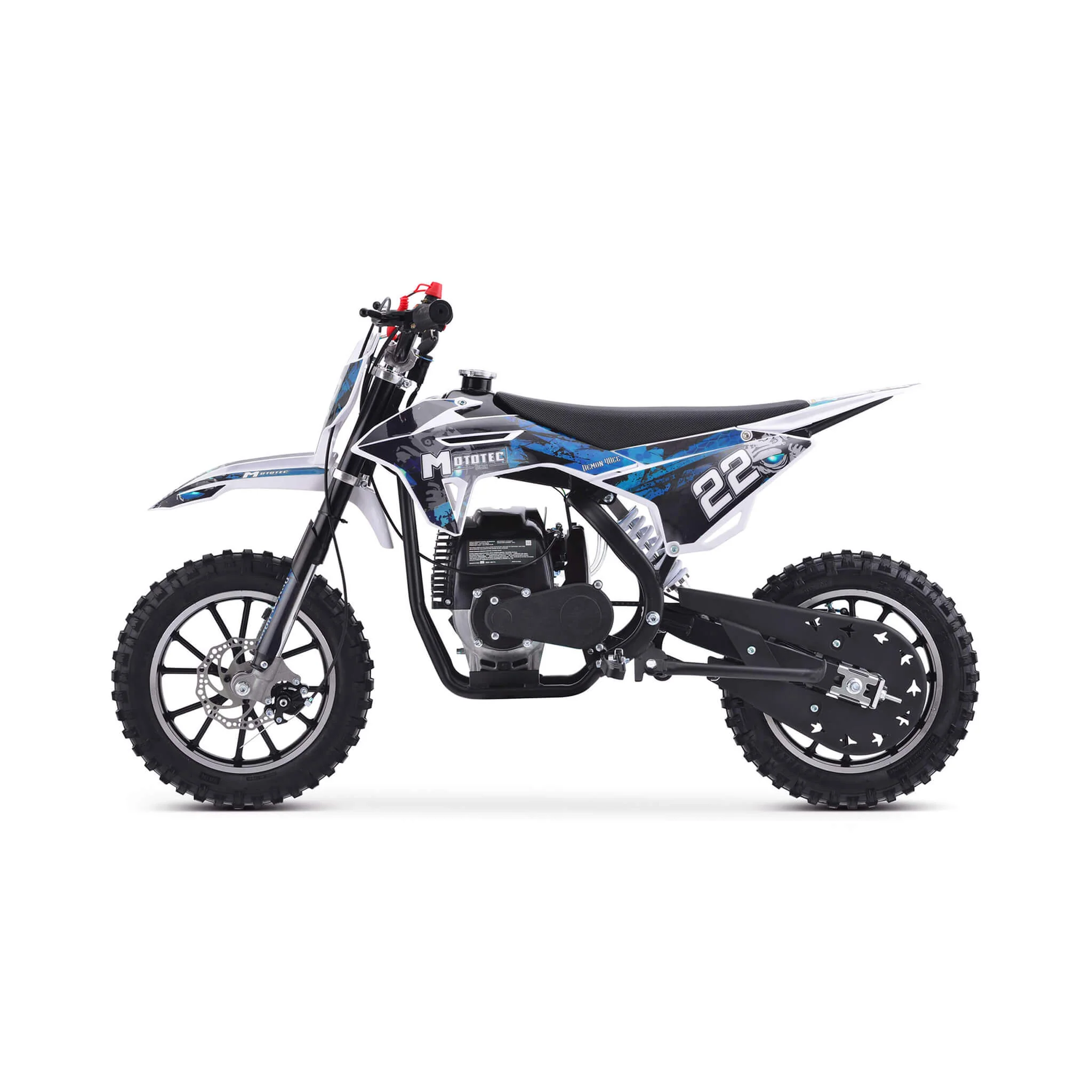 MotoTec Demon 40CC 4-Stroke Kids Gas Dirt Bike (SAK34729) - Image 4