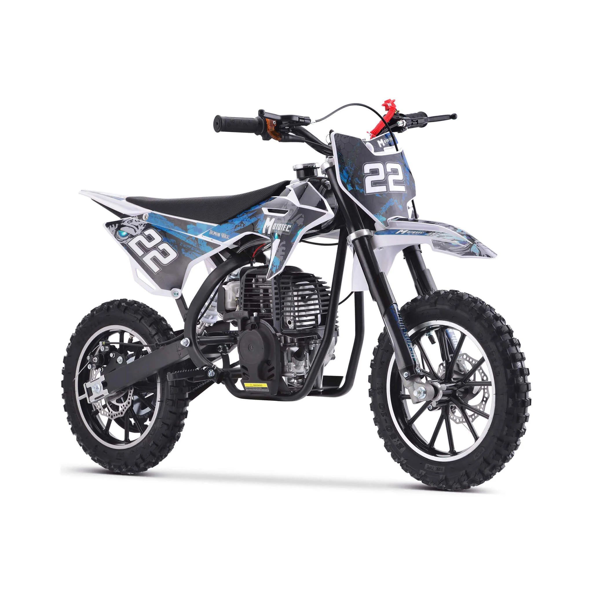 MotoTec Demon 40CC 4-Stroke Kids Gas Dirt Bike (SAK34729) - Image 7