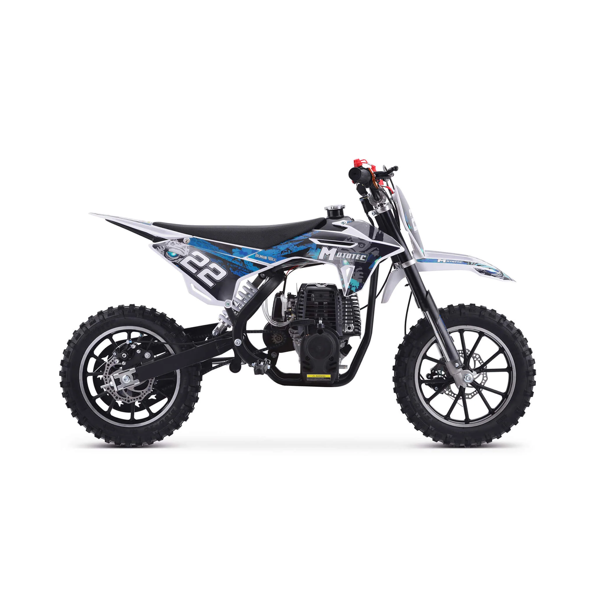 MotoTec Demon 40CC 4-Stroke Kids Gas Dirt Bike (SAK34729) - Image 8