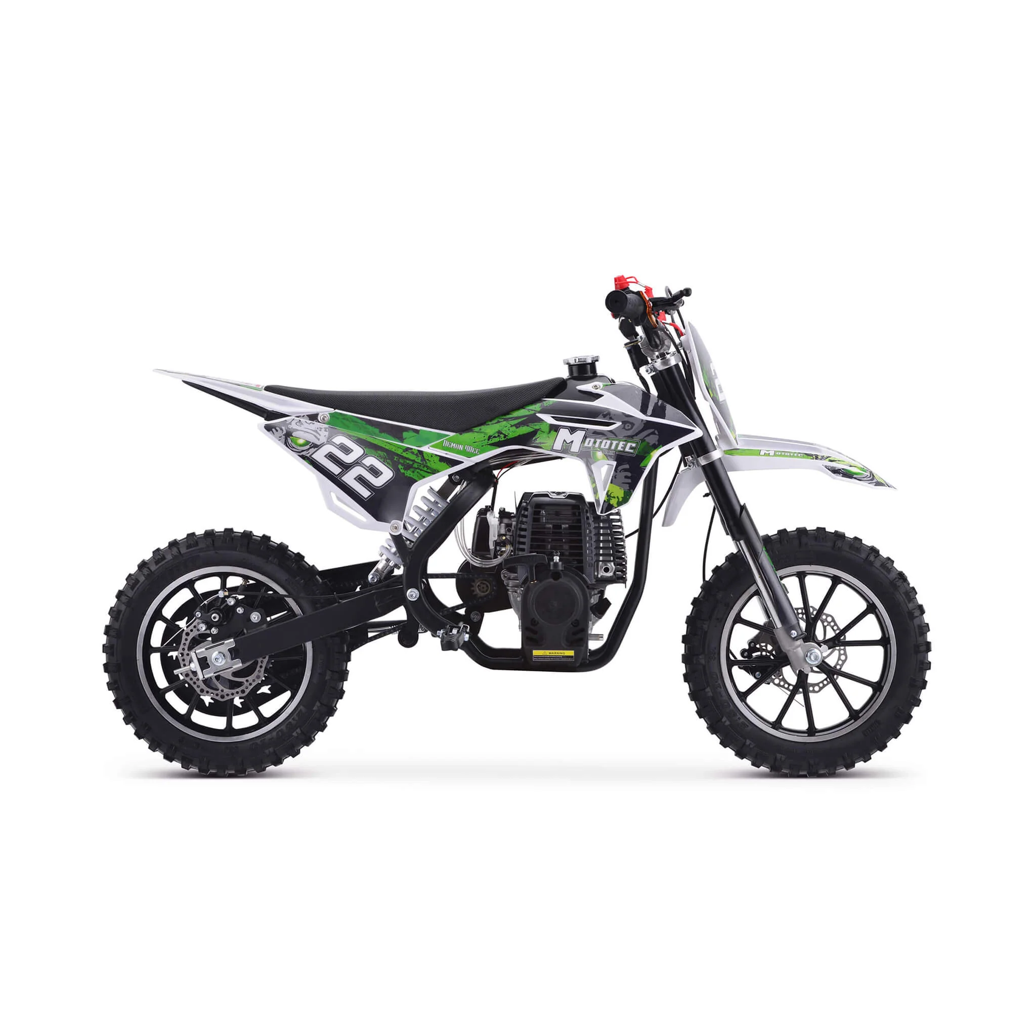 MotoTec Demon 40CC 4-Stroke Kids Gas Dirt Bike (SAK34729) - Image 9