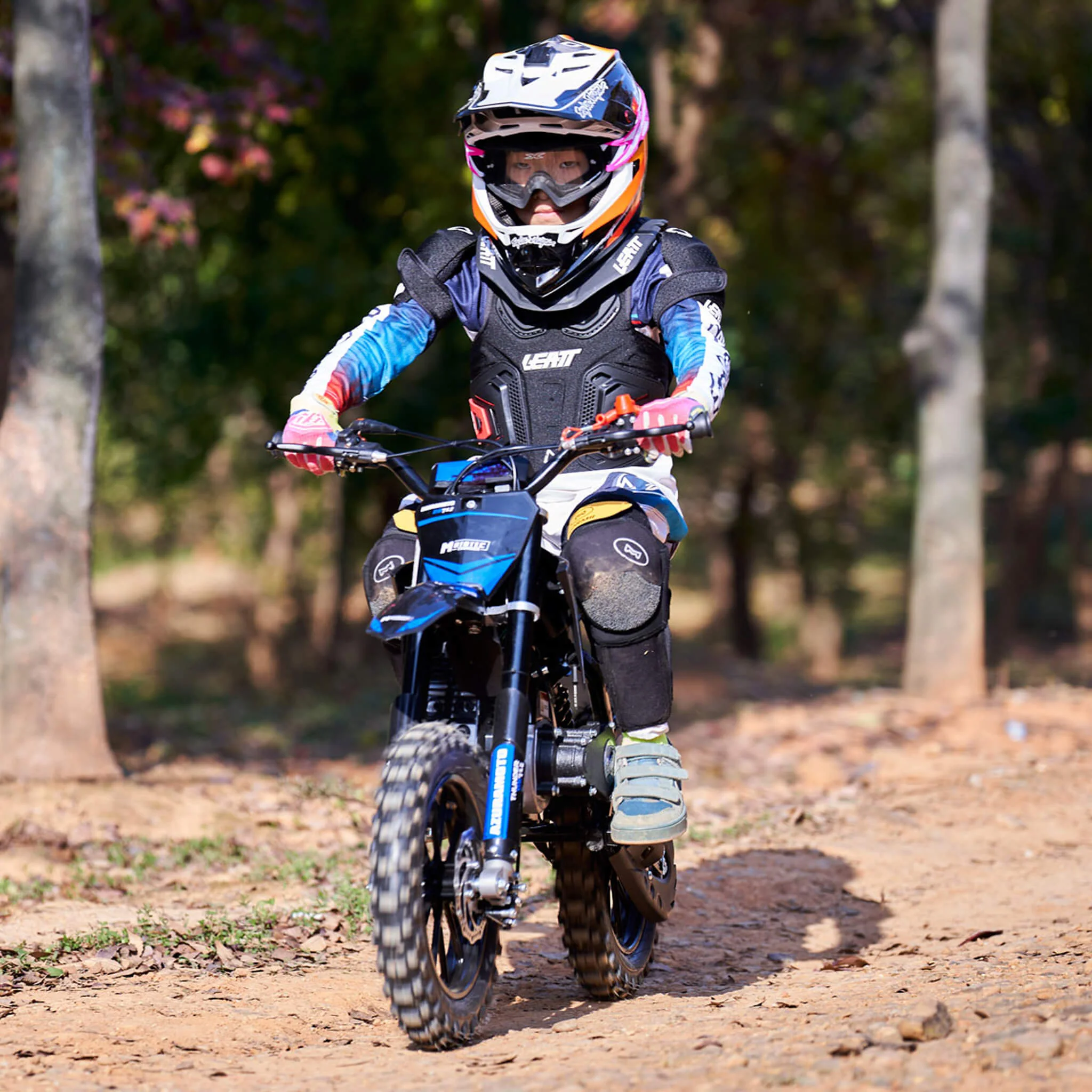 MotoTec Thunder 50CC 2-Stroke Kids Gas Dirt Bike (SAK37480) - Image 11