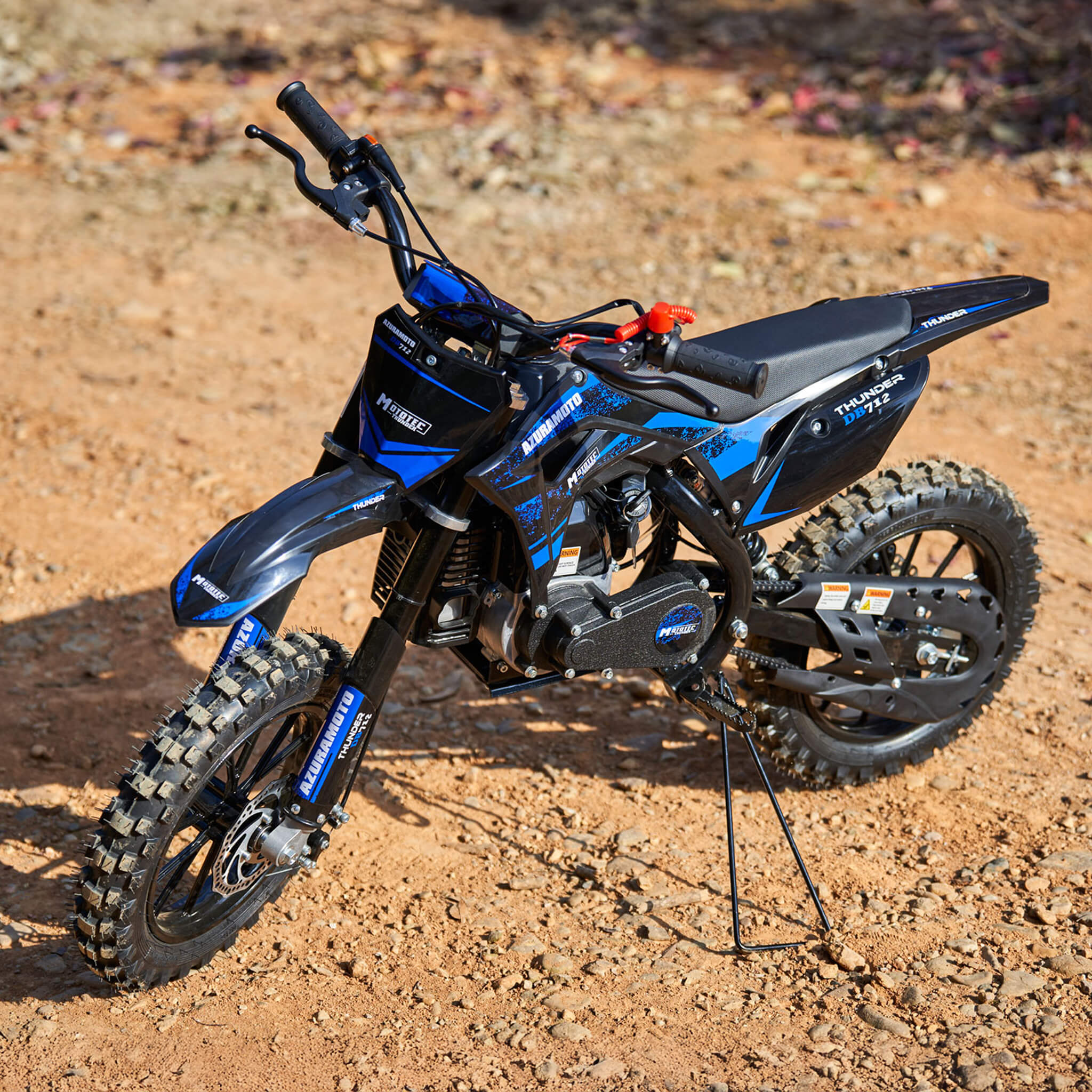 MotoTec Thunder 50CC 2-Stroke Kids Gas Dirt Bike (SAK37480) - Image 4
