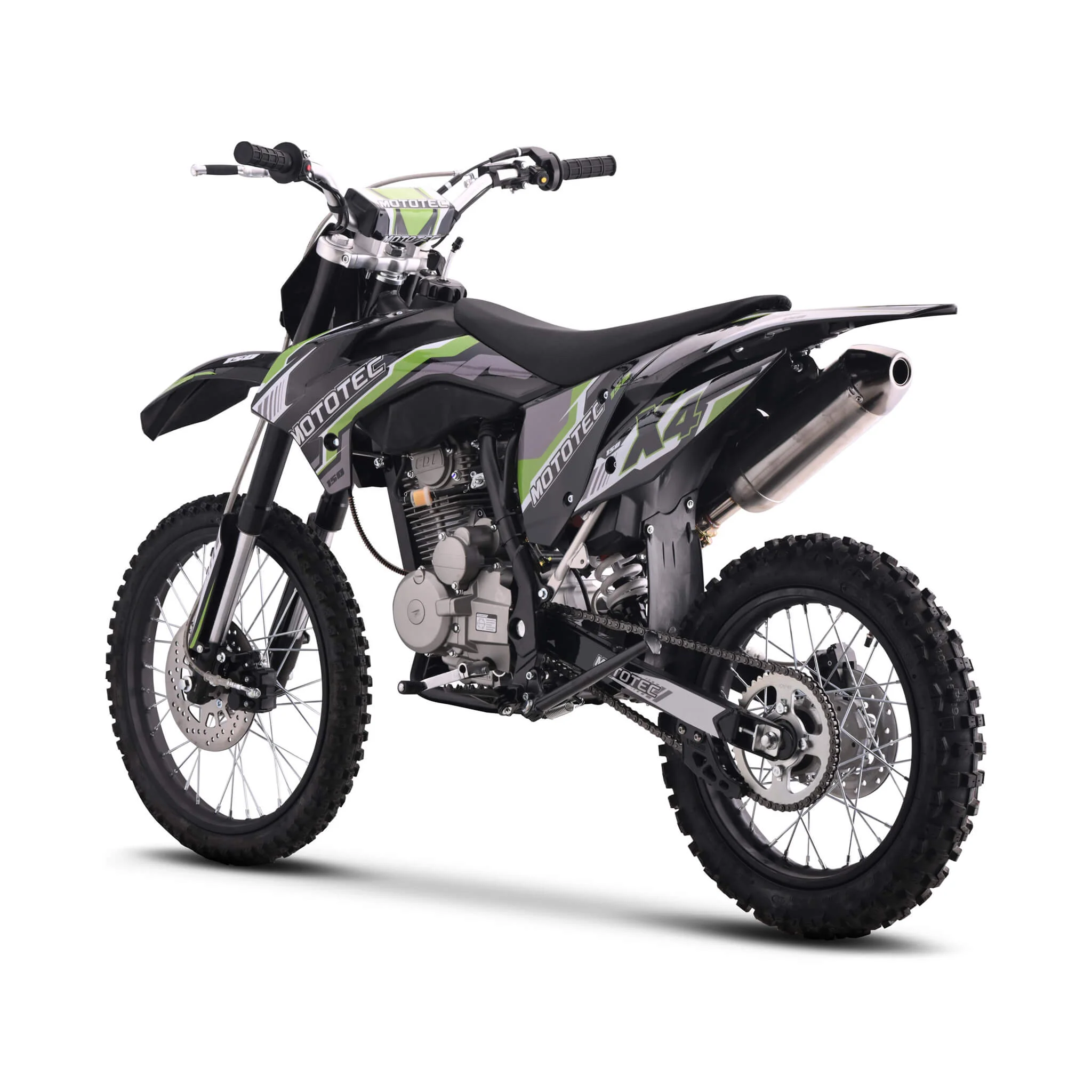 MotoTec X4 150CC 4-Stroke High-Performance Gas-Powered Dirt Bike (SAK95731) - Image 3