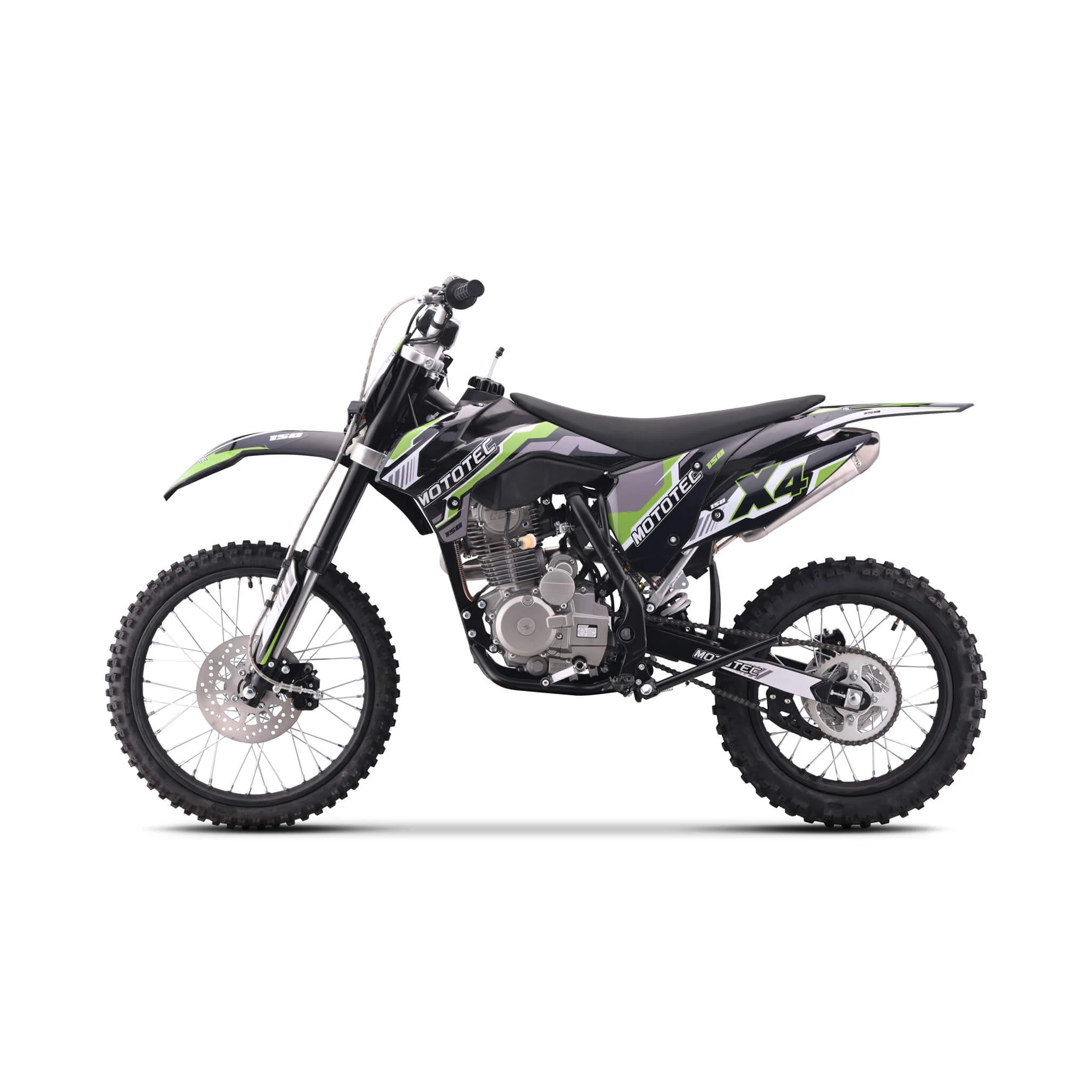 MotoTec X4 150CC 4-Stroke High-Performance Gas-Powered Dirt Bike (SAK95731) - Image 5