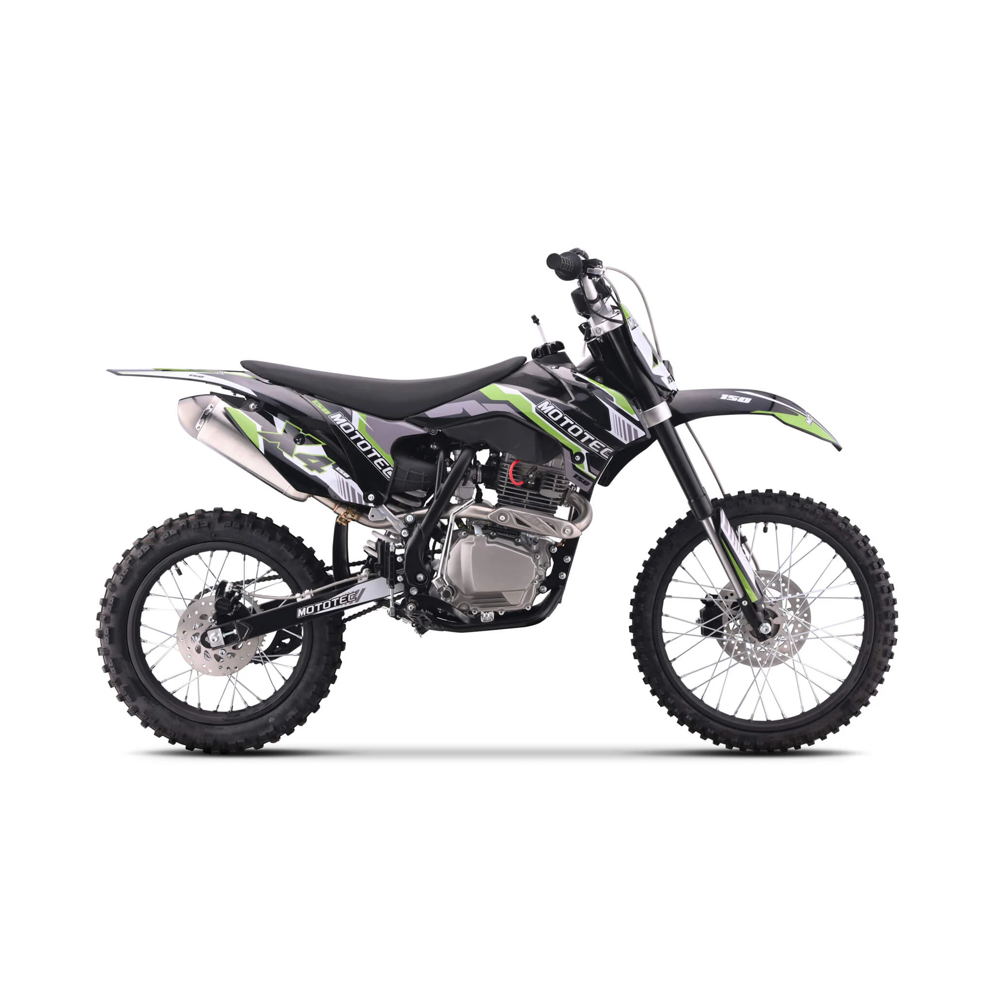 MotoTec X4 150CC 4-Stroke High-Performance Gas-Powered Dirt Bike (SAK95731) - Image 7