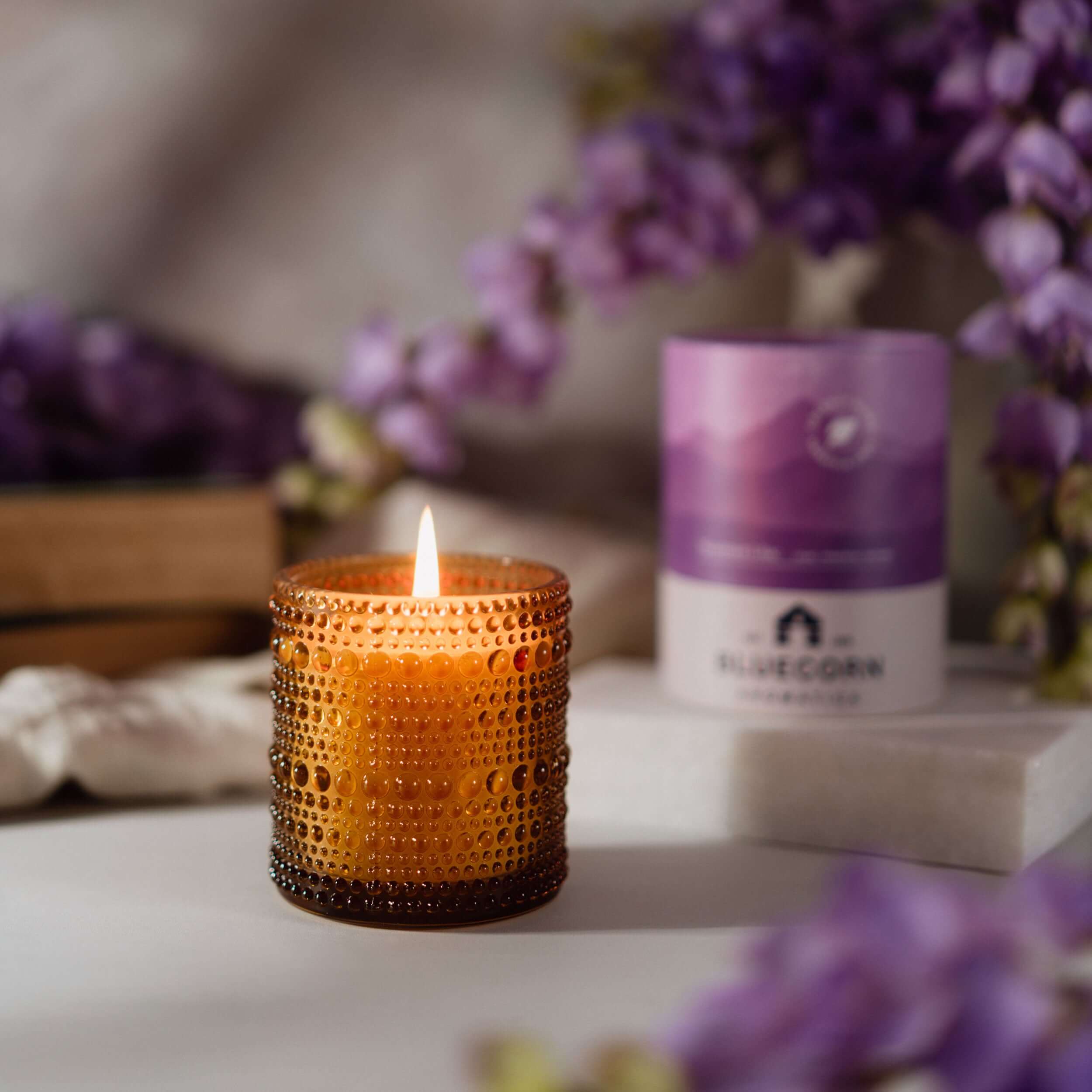 Mountain Lilac Scented Candle - Aromática - Image 4