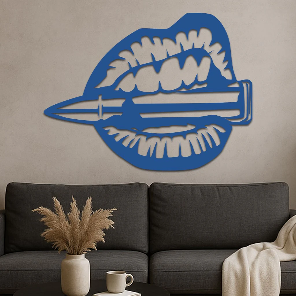 Mouth Chewing Bullet Sign - Image 7