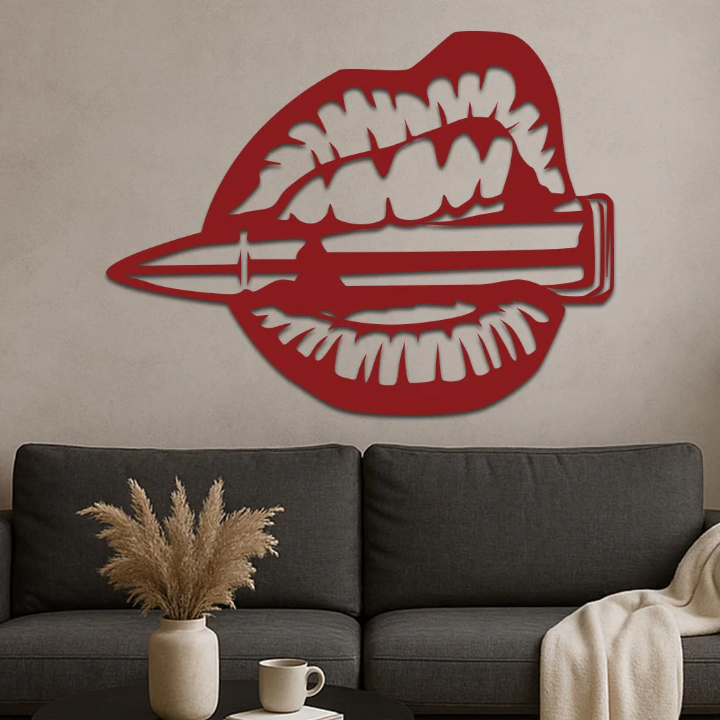 Mouth Chewing Bullet Sign - Image 8