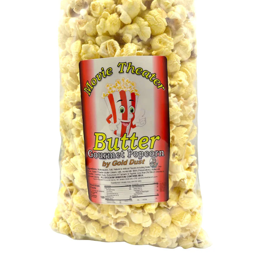 Movie Theater Butter Popcorn | Pack of 2 | 7 oz | Non-GMO | Gold Dust Kettle Corn - Image 4