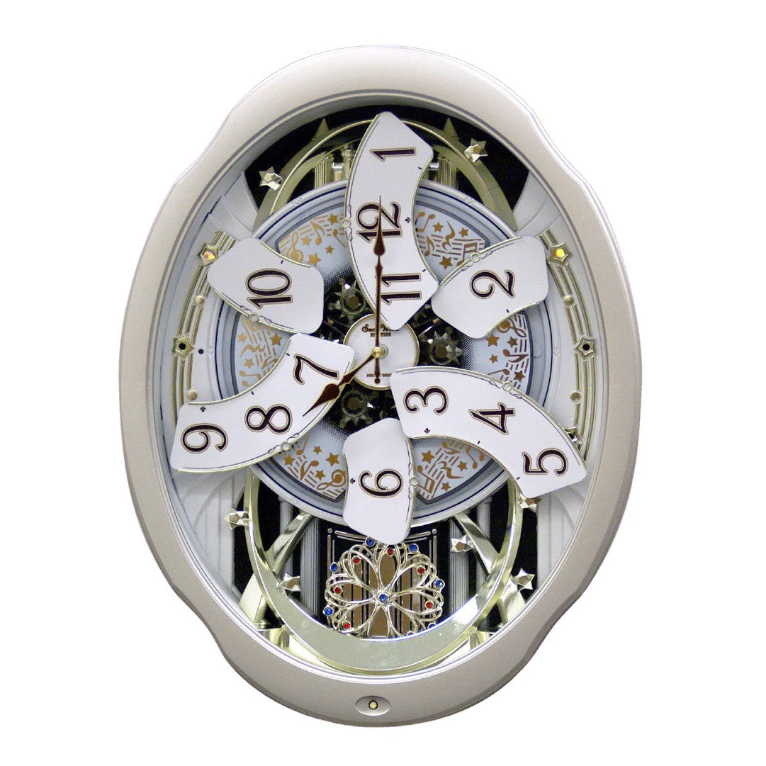 Moving Face Pendulum Wall Clock - Plays Melodies Every Hour - Image 2