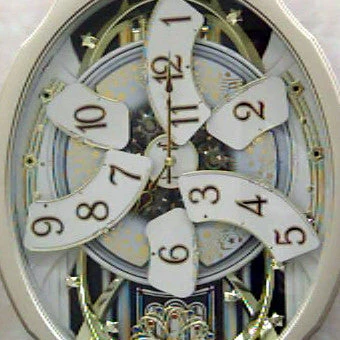 Moving Face Pendulum Wall Clock - Plays Melodies Every Hour - Image 4