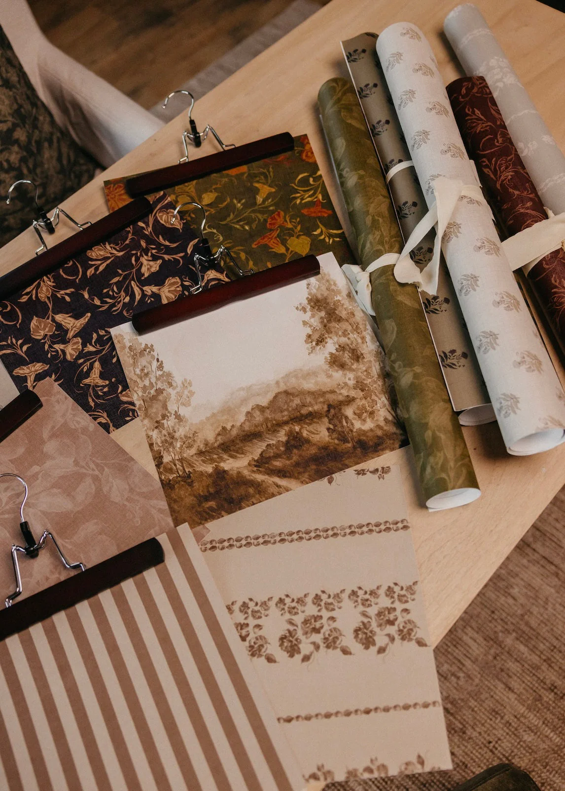Mulberry Court Wallpaper by Safari Natalia x Taddy Mikelaites - Image 22