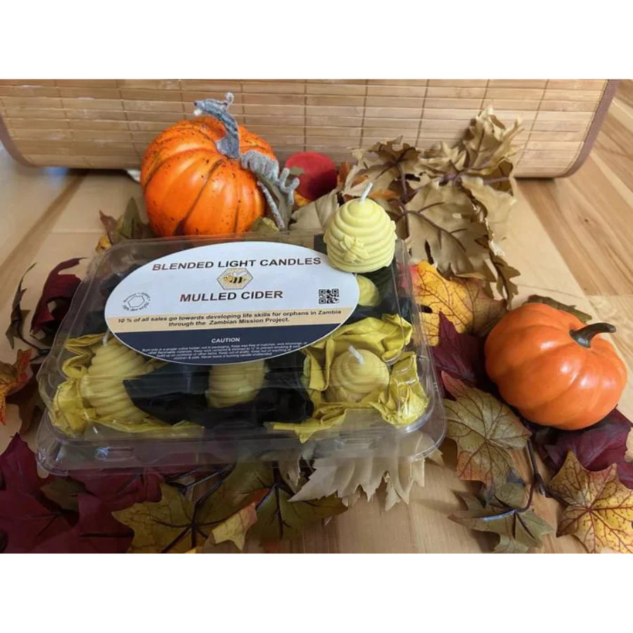 Mulled Cider Votive Candles | Pack of 6 | Blended Light - Image 6