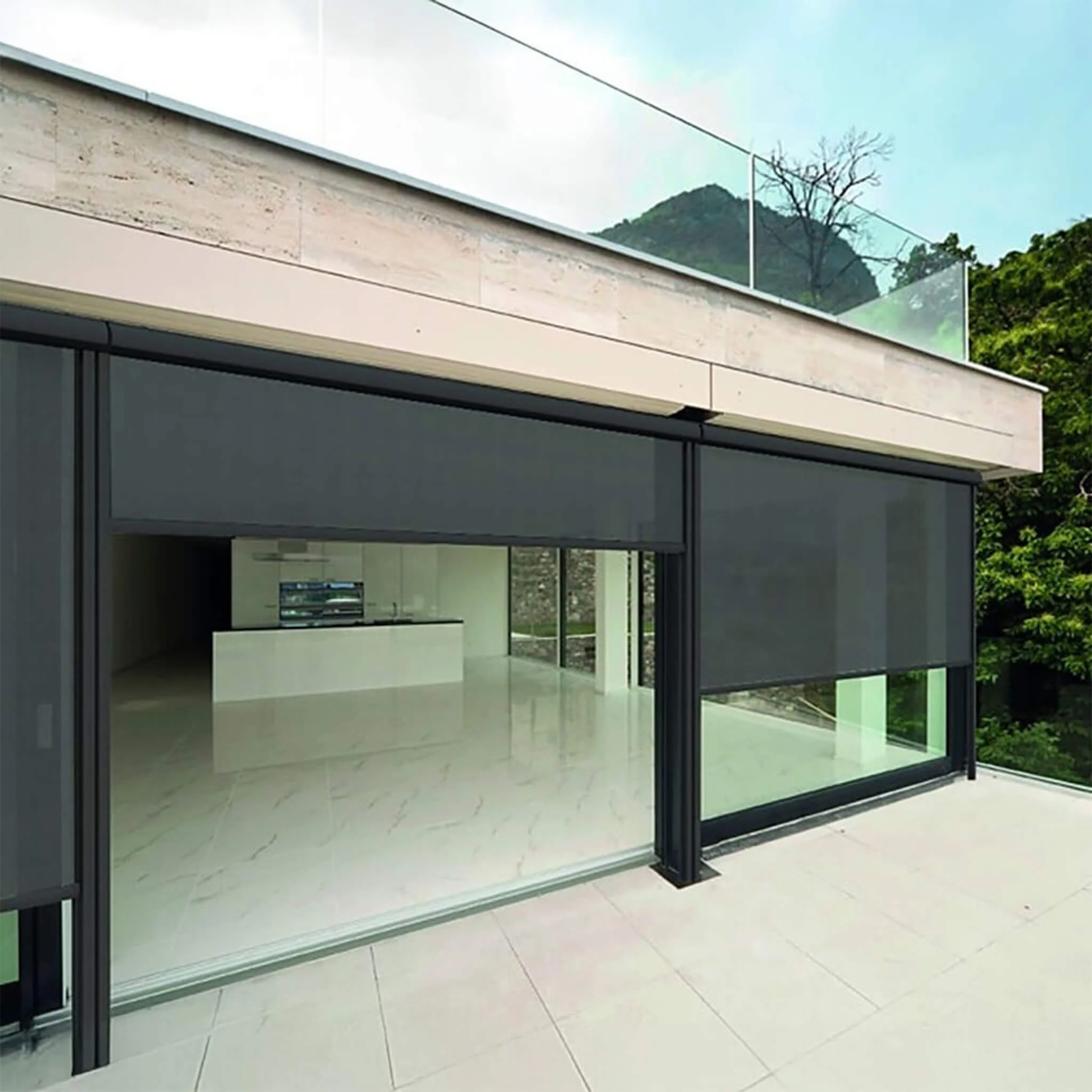 Multiple Awnings Mosquiteria Premium Retractable Blind With Zipper Closure System (SAK21483) - Image 4