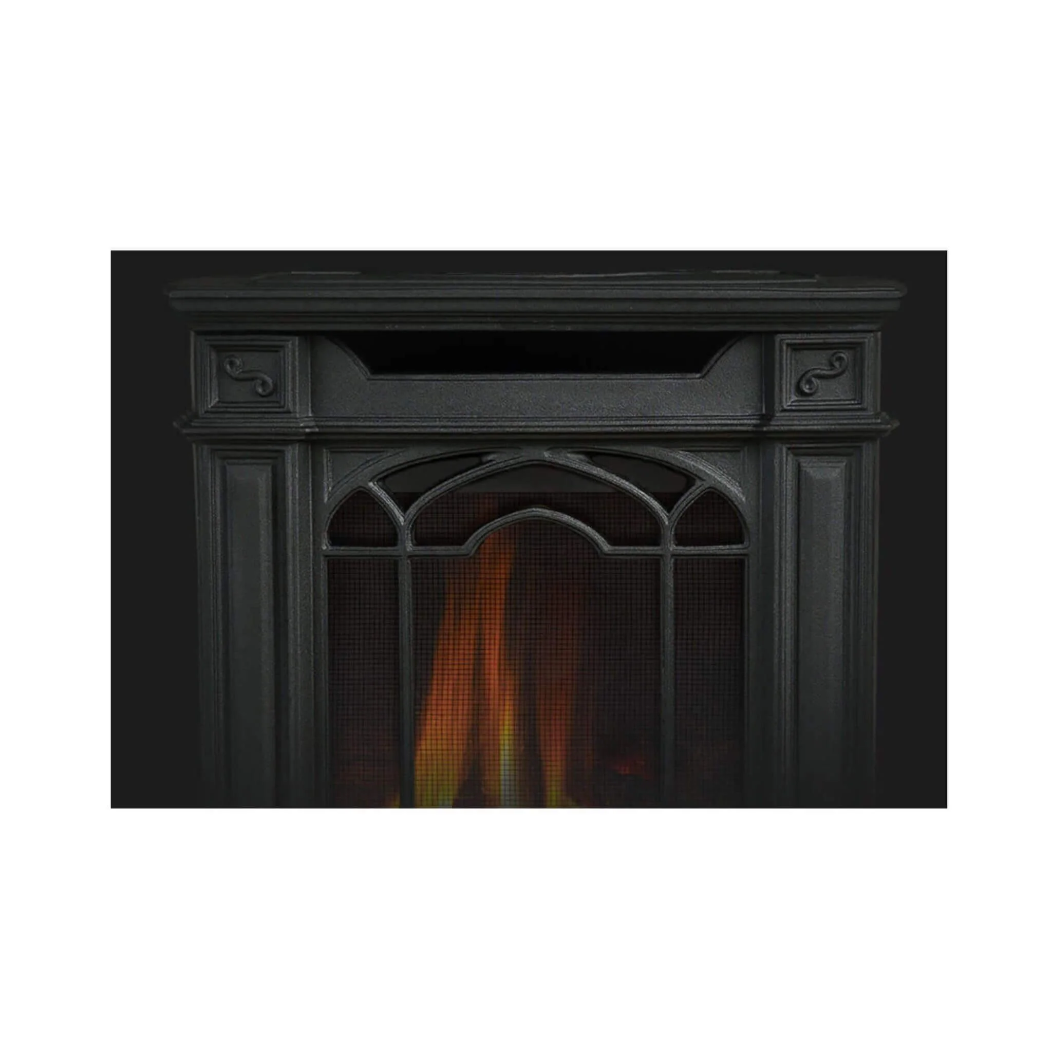 Napoleon Arlington 20 Cast Iron Direct Vent Metallic Black Natural Gas Stove, 19" [GDS20NE] (SAK18258) - Image 6