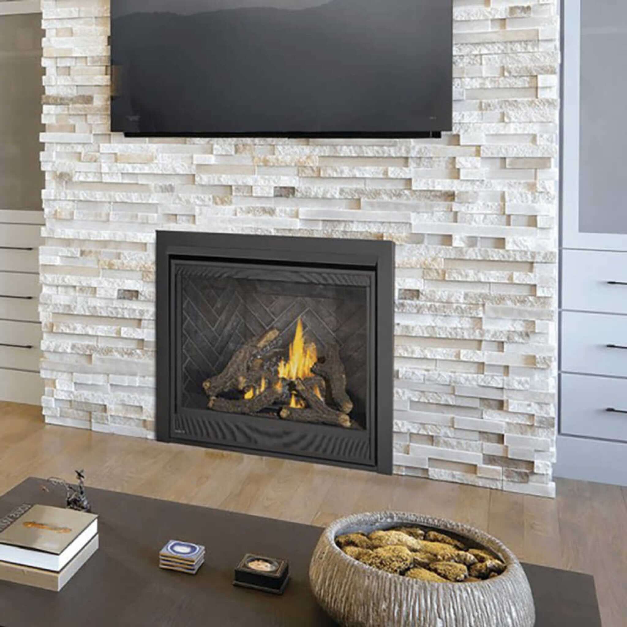 Napoleon Ascent Deep 42 Direct Vent Electronic Ignition Natural Gas Fireplace [D42NTRE] (SAK42391) - Image 3